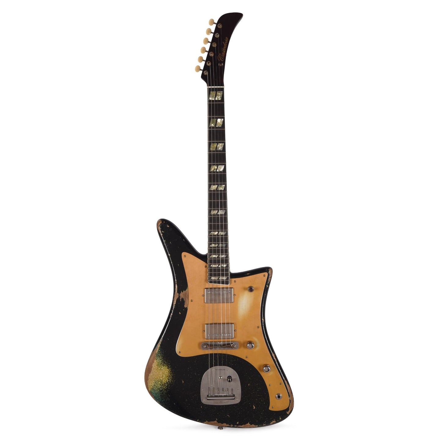Castedosa Maravilla L-84 Standard Heavy Aged Black Over Surf Burst