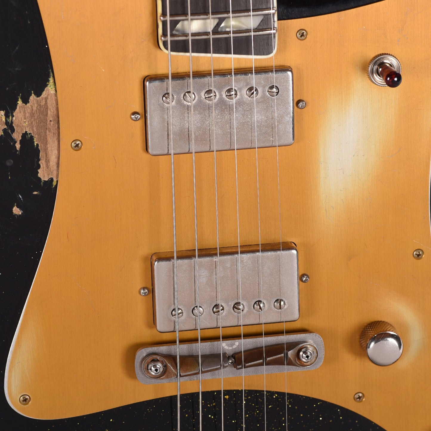 Castedosa Maravilla L-84 Standard Heavy Aged Black Over Surf Burst