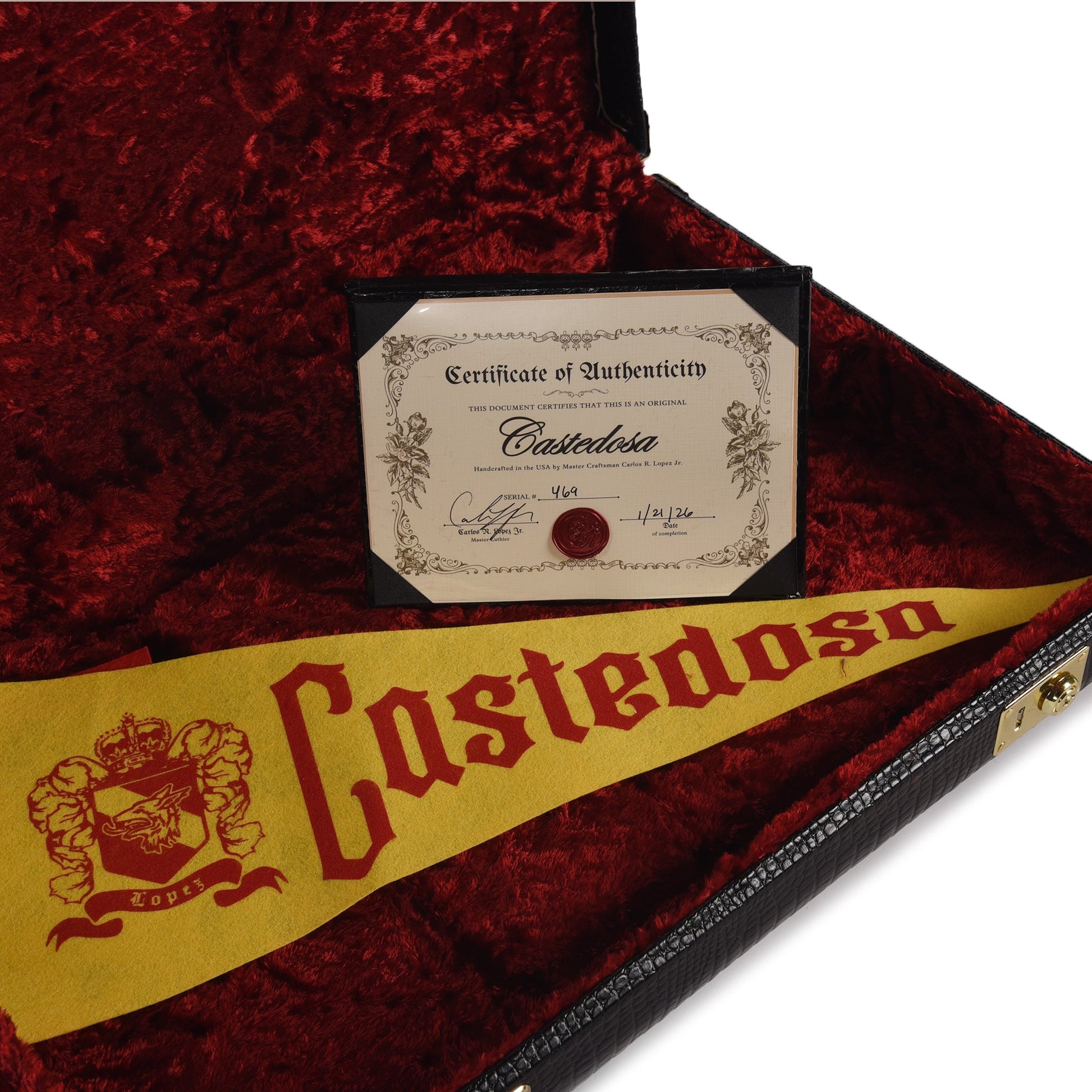 Castedosa Maravilla L-84 Standard Heavy Aged Black Over Surf Burst