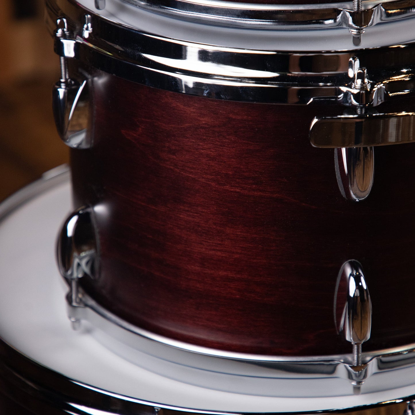 Gretsch USA Custom 4-Piece Shell Pack - Satin Dark Walnut