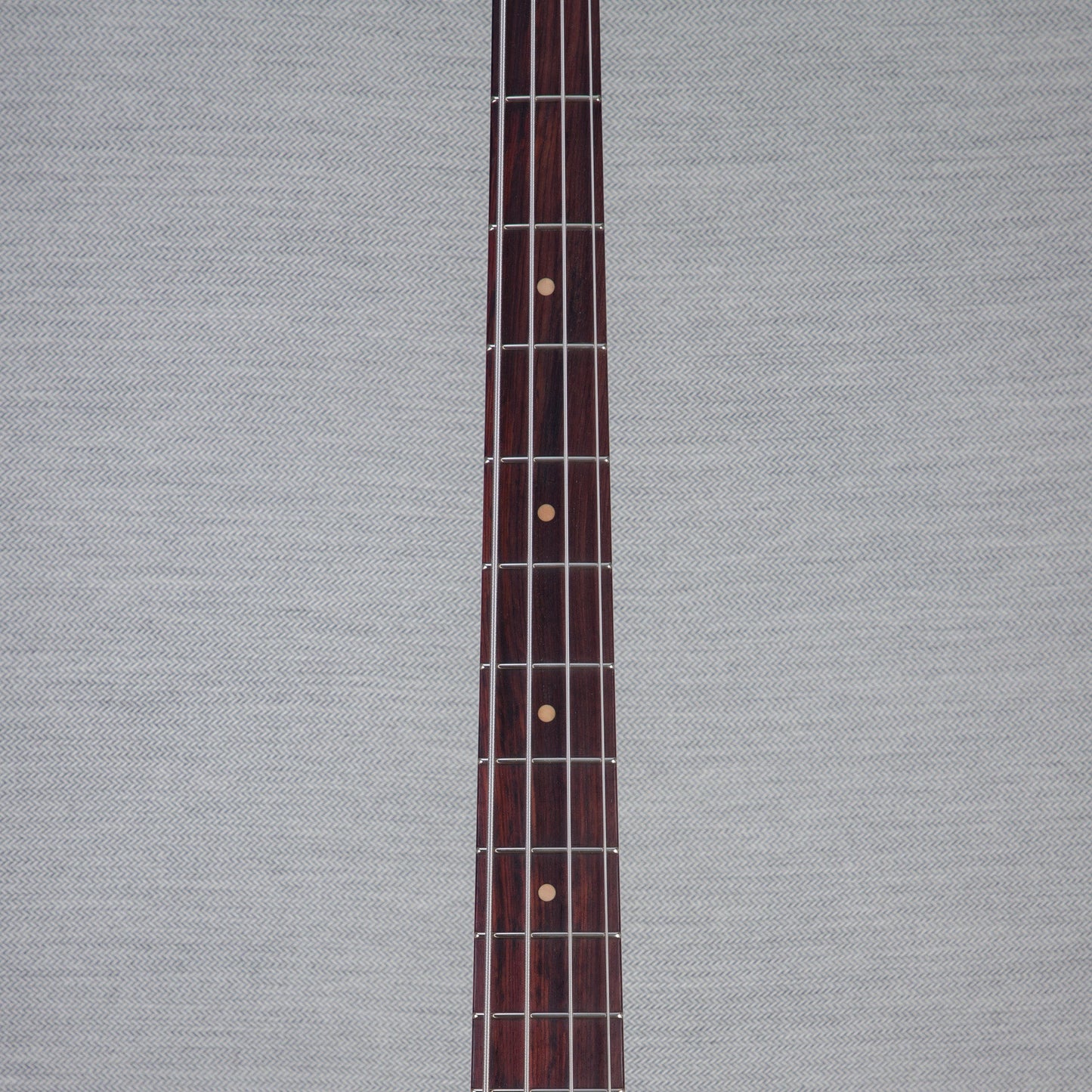 Fender Custom Shop 1963 Jazz Bass Journeyman Relic Electric Bass - Aged Fiesta Red - #CZ573105