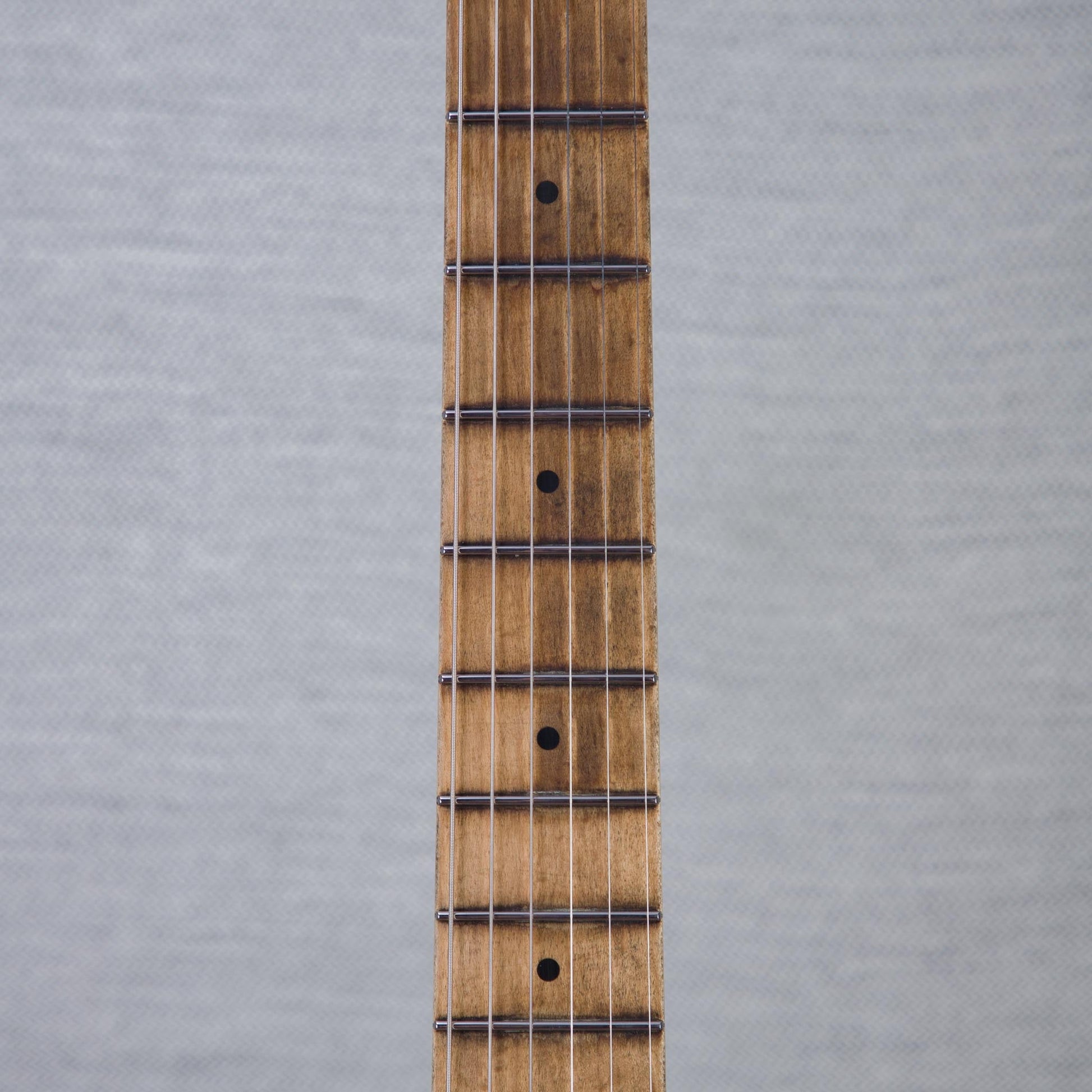 EVH Custom Shop Special Edition Wolfgang Stripes Electric Guitar - White/Black Stripes - #WG17606A