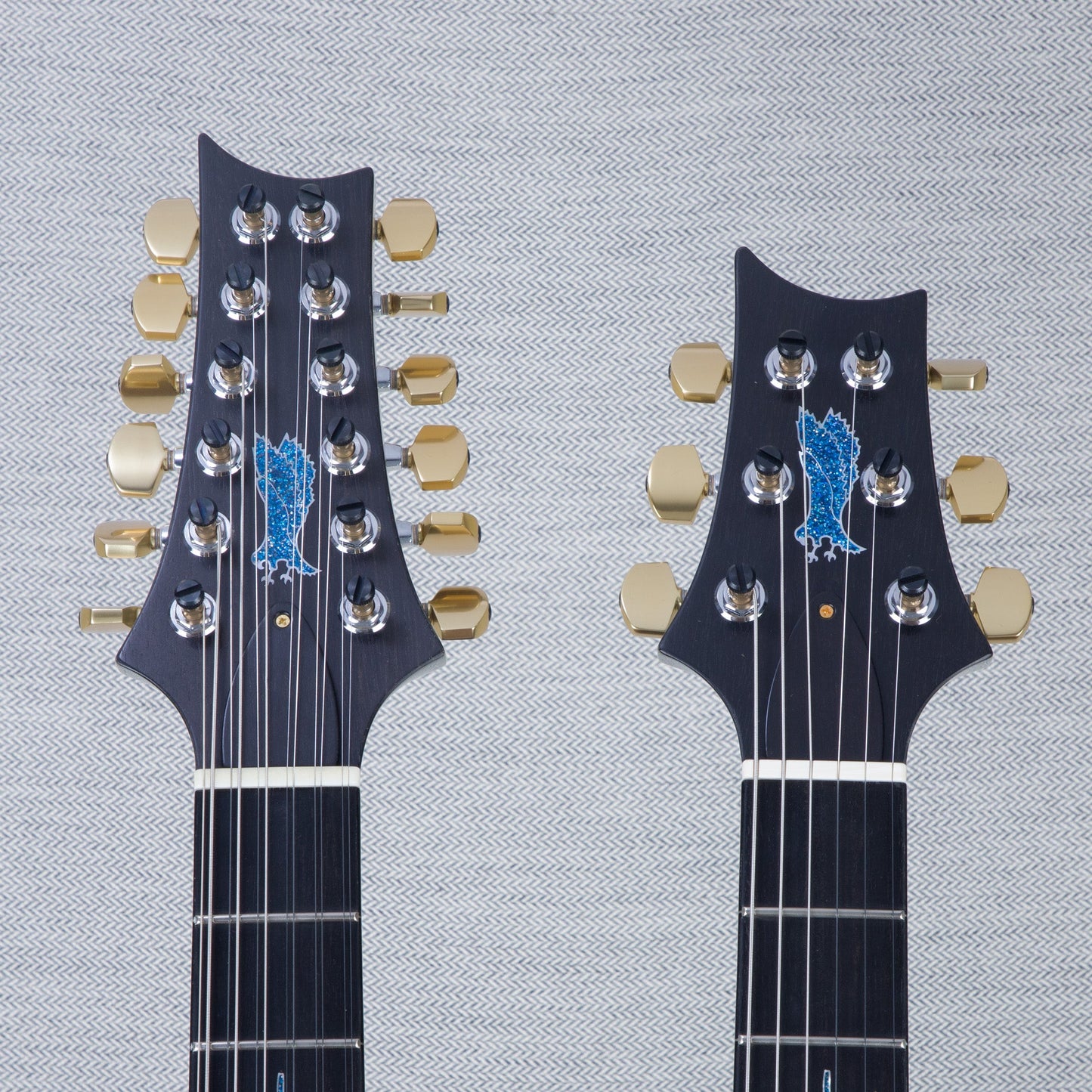 PRS Custom 24 Double-Neck 6/12 String Electric Guitar - Indigo Glow - #0387669