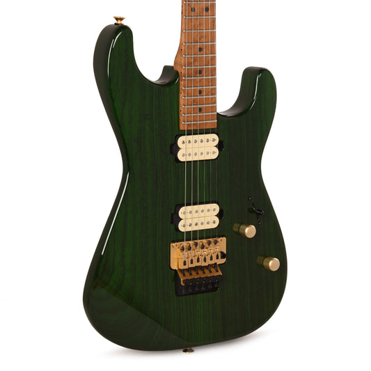 Charvel Custom Shop Roasted San Dimas 2H Floyd Rose NOS Trans Green Master Built by "Red Dave" Dave Nichols