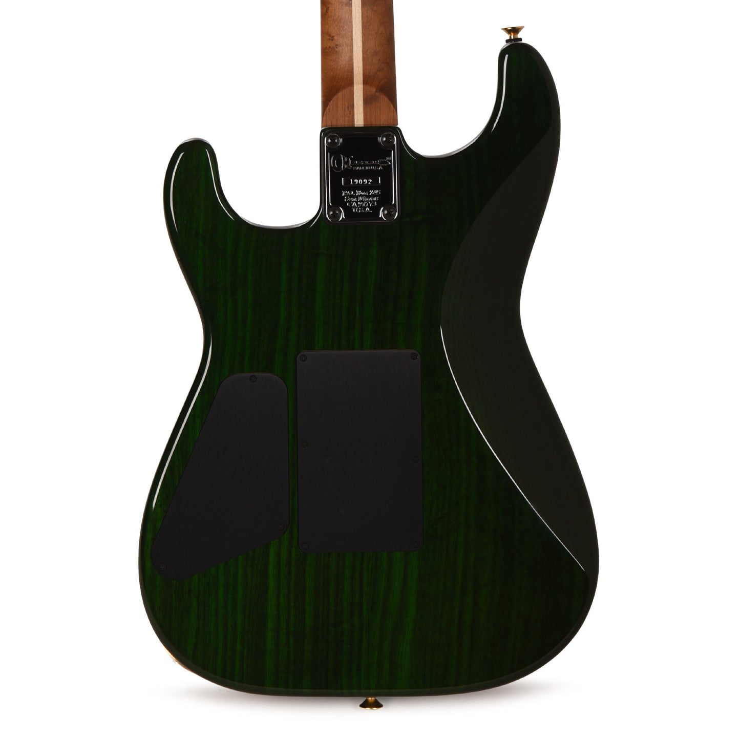 Charvel Custom Shop Roasted San Dimas 2H Floyd Rose NOS Trans Green Master Built by "Red Dave" Dave Nichols