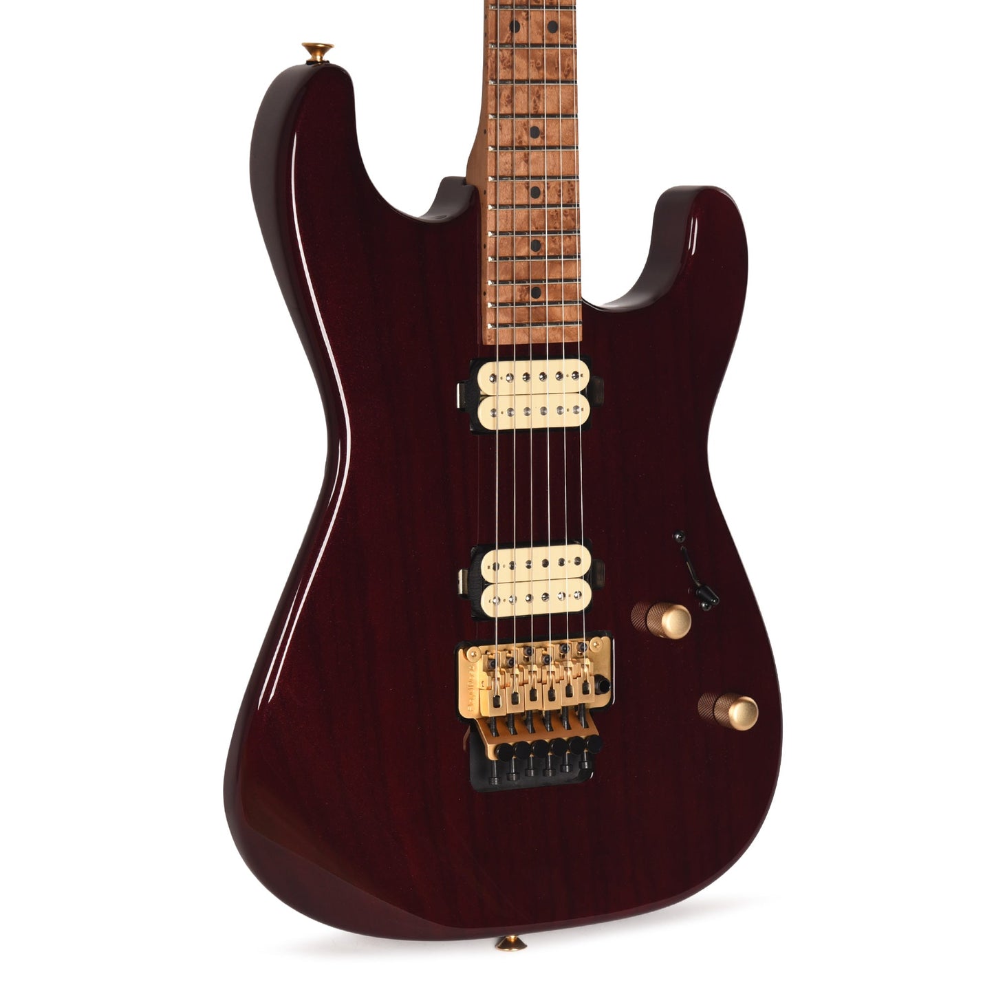 Charvel Custom Shop Roasted San Dimas 2H Floyd Rose NOS Trans Oxblood Master Built by "Red Dave" Dave Nichols