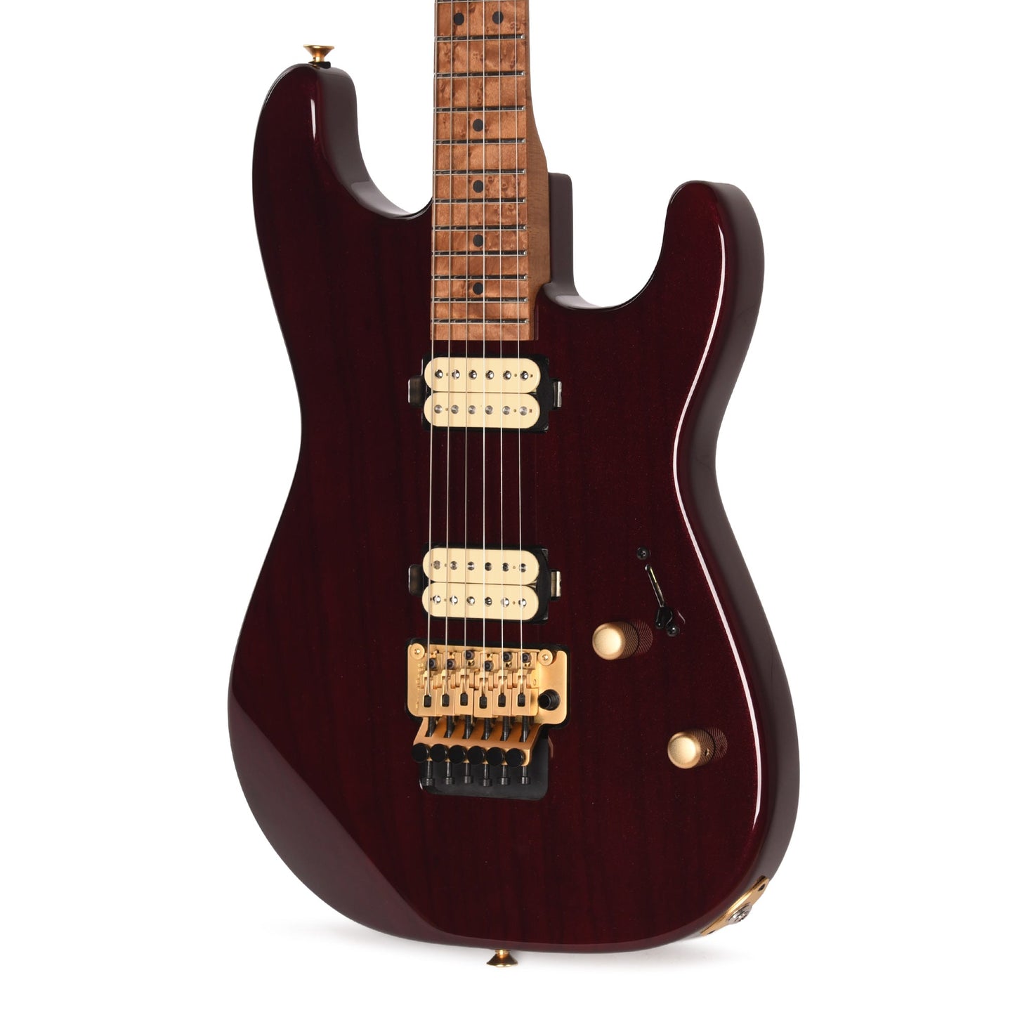 Charvel Custom Shop Roasted San Dimas 2H Floyd Rose NOS Trans Oxblood Master Built by "Red Dave" Dave Nichols