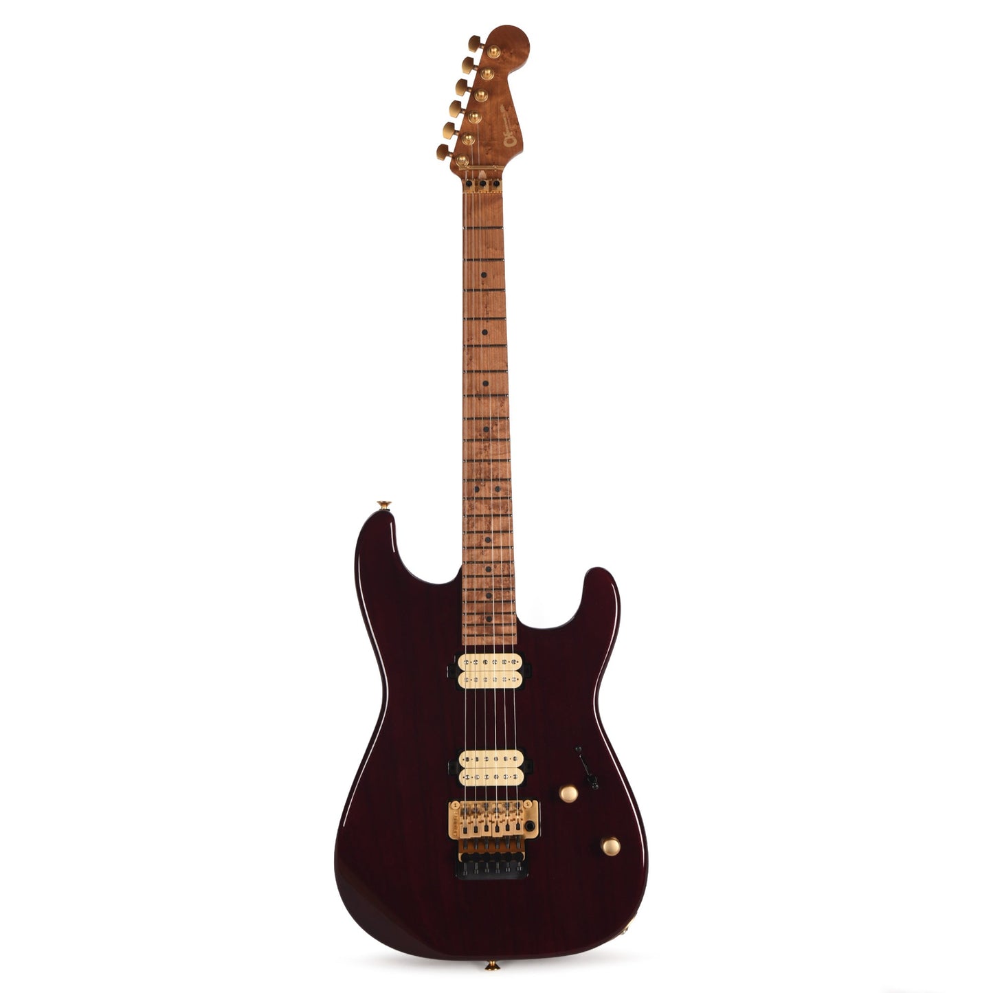 Charvel Custom Shop Roasted San Dimas 2H Floyd Rose NOS Trans Oxblood Master Built by "Red Dave" Dave Nichols