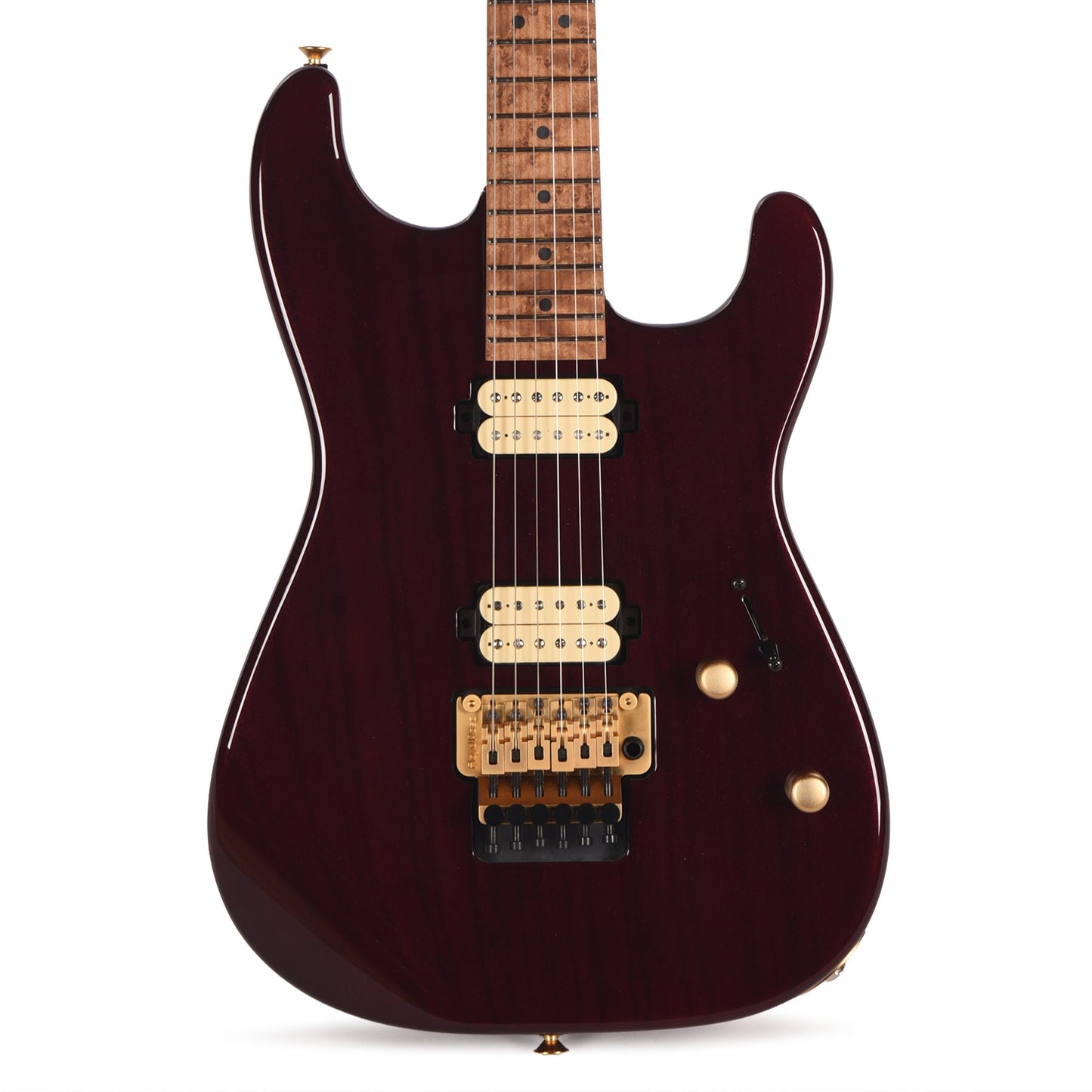 Charvel Custom Shop Roasted San Dimas 2H Floyd Rose NOS Trans Oxblood Master Built by "Red Dave" Dave Nichols