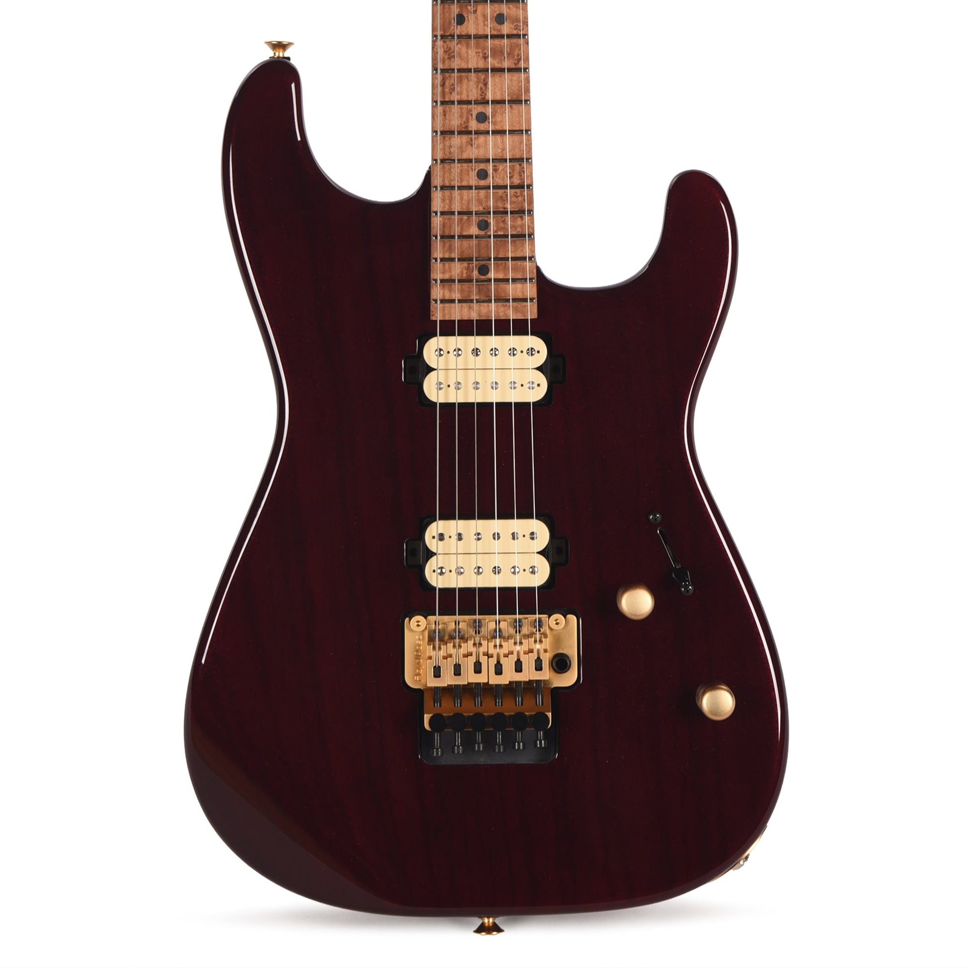 Charvel Custom Shop Roasted San Dimas 2H Floyd Rose NOS Trans Oxblood Master Built by "Red Dave" Dave Nichols
