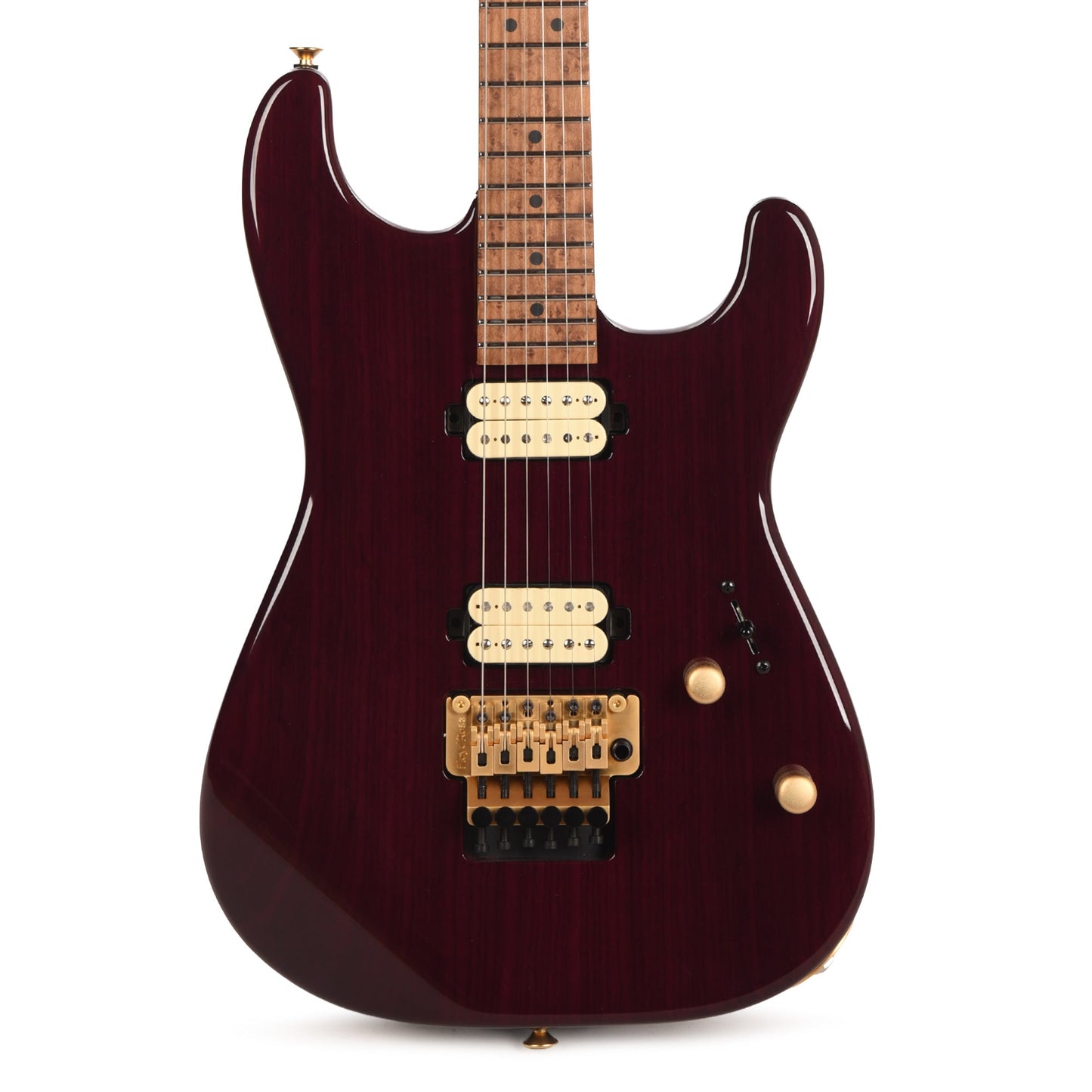 Charvel Custom Shop Roasted San Dimas 2H Floyd Rose NOS Trans Purple Master Built by "Red Dave" Dave Nichols