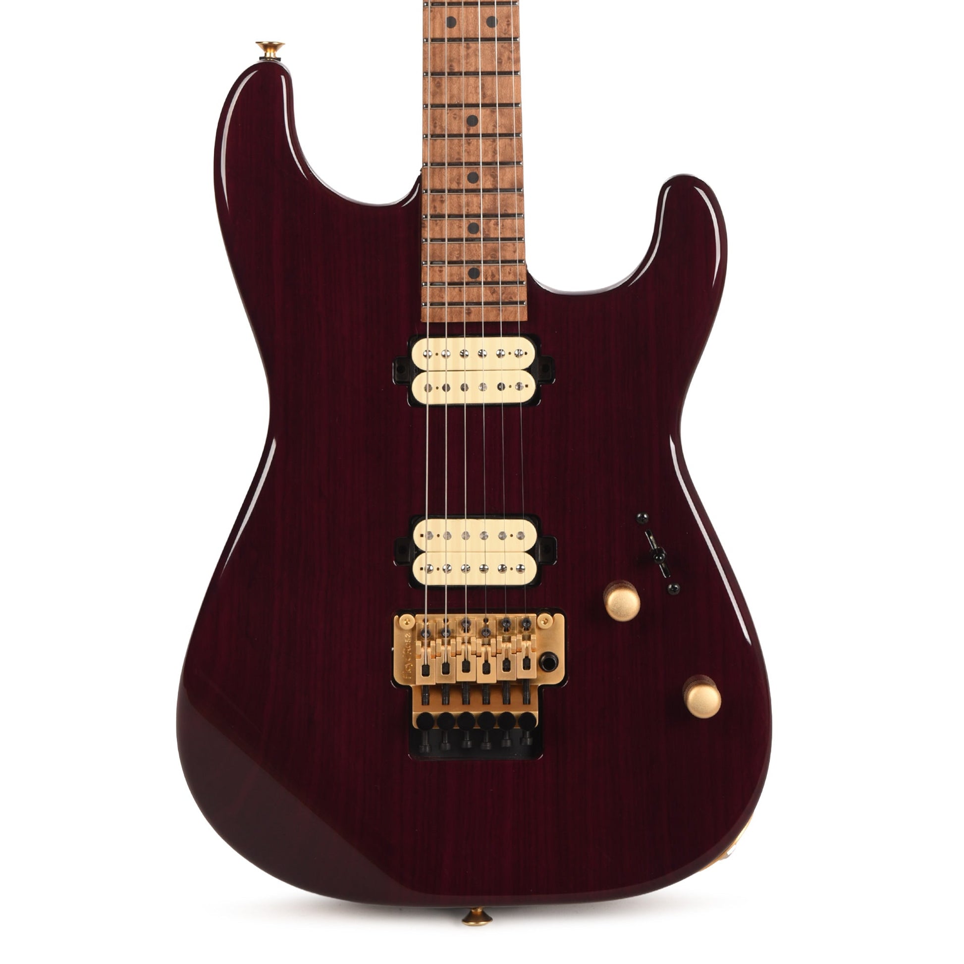 Charvel Custom Shop Roasted San Dimas 2H Floyd Rose NOS Trans Purple Master Built by "Red Dave" Dave Nichols