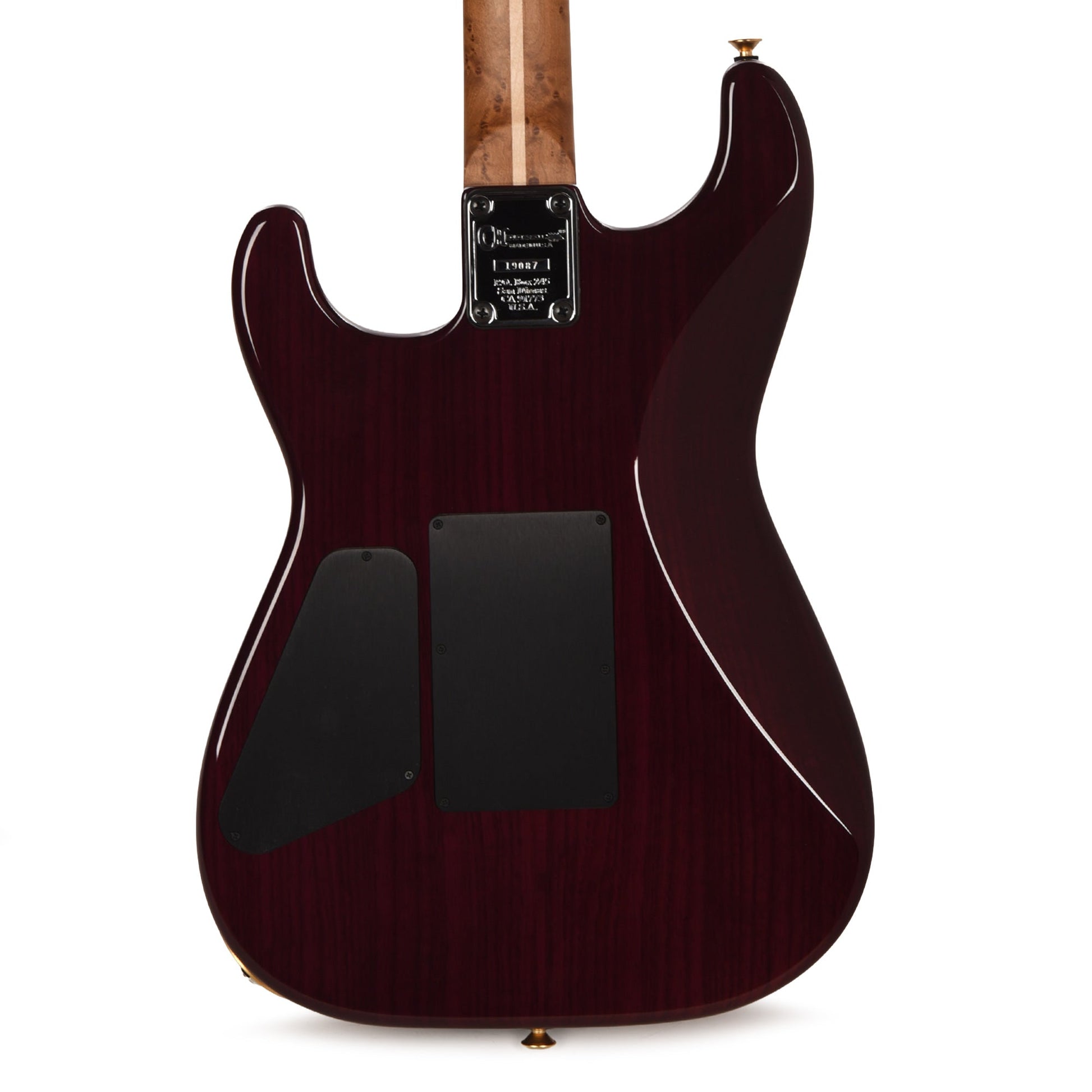 Charvel Custom Shop Roasted San Dimas 2H Floyd Rose NOS Trans Purple Master Built by "Red Dave" Dave Nichols