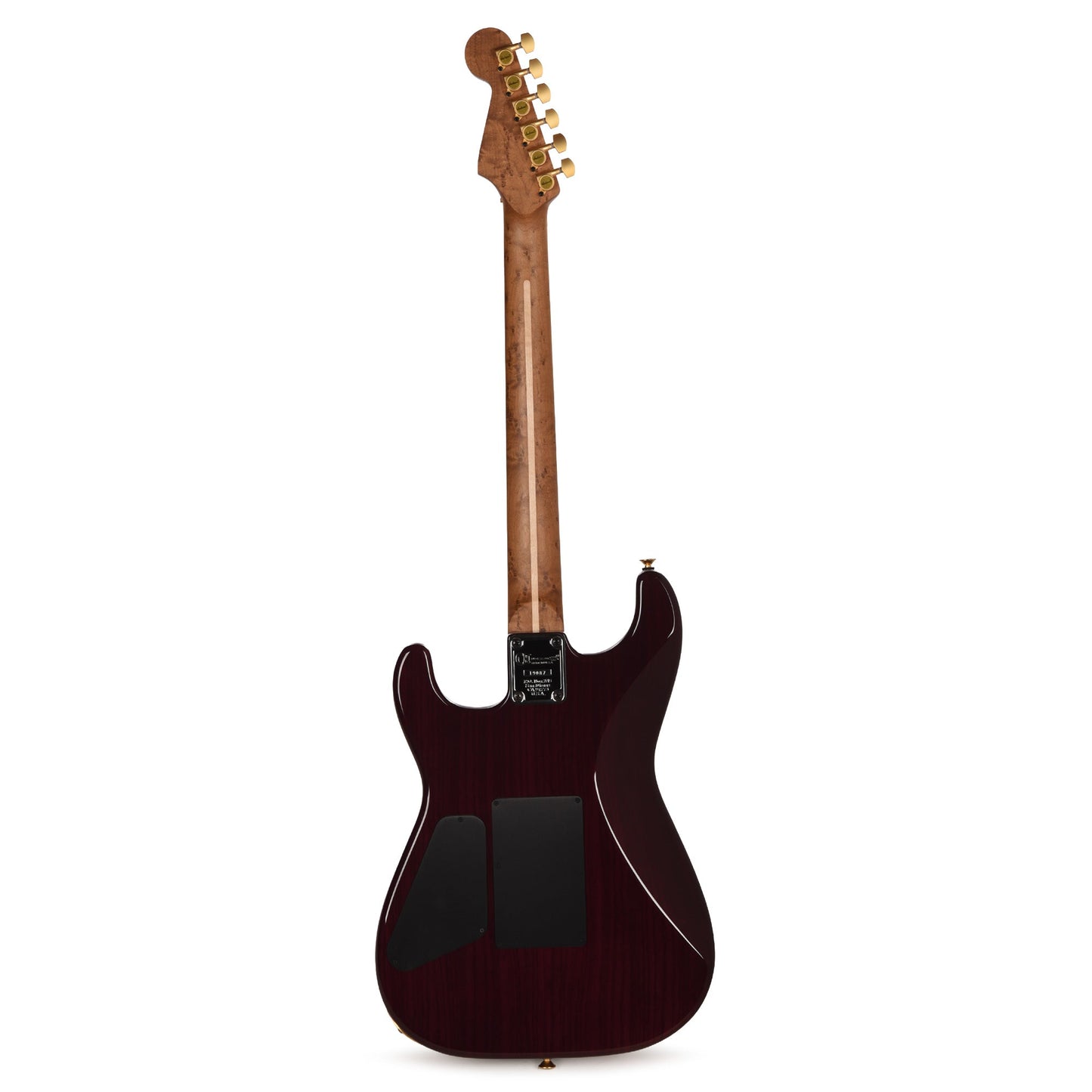 Charvel Custom Shop Roasted San Dimas 2H Floyd Rose NOS Trans Purple Master Built by "Red Dave" Dave Nichols