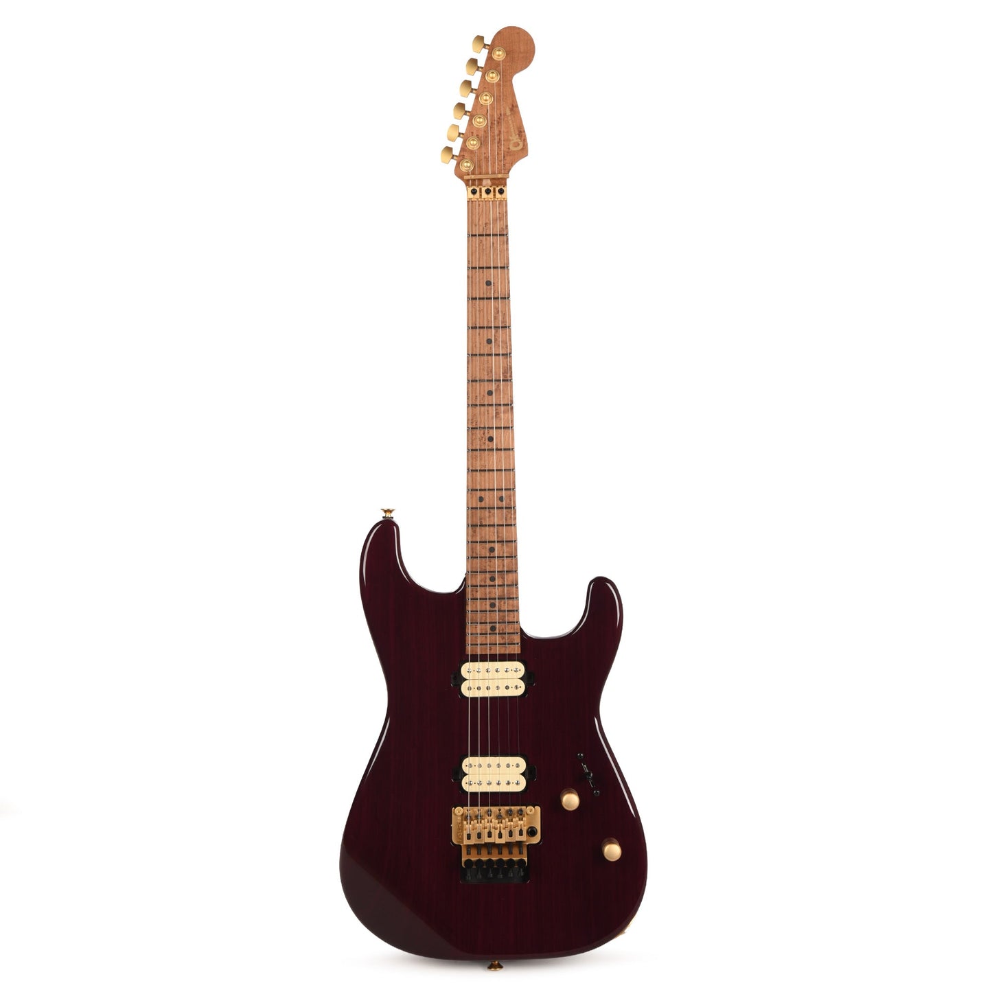 Charvel Custom Shop Roasted San Dimas 2H Floyd Rose NOS Trans Purple Master Built by "Red Dave" Dave Nichols