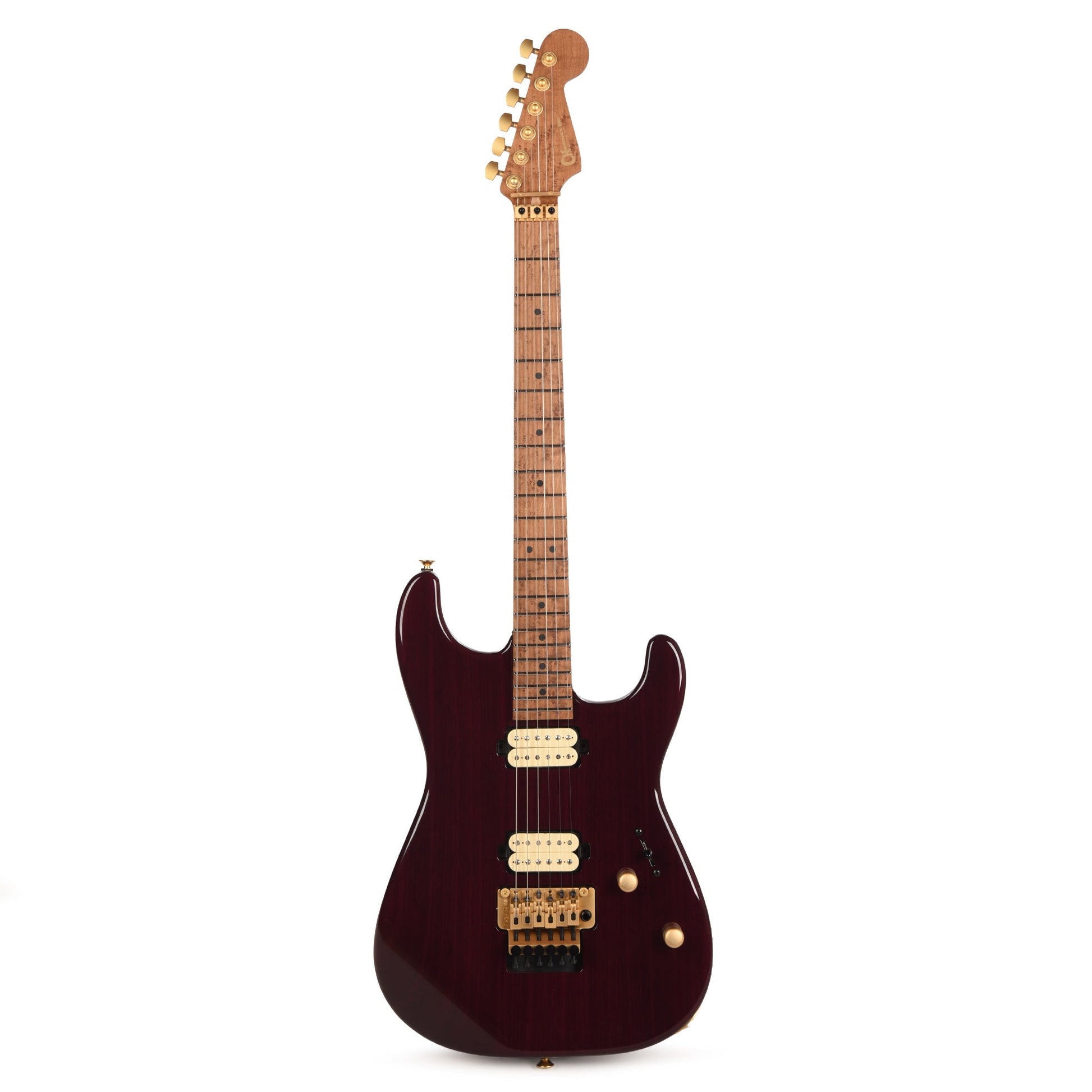 Charvel Custom Shop Roasted San Dimas 2H Floyd Rose NOS Trans Purple Master Built by "Red Dave" Dave Nichols