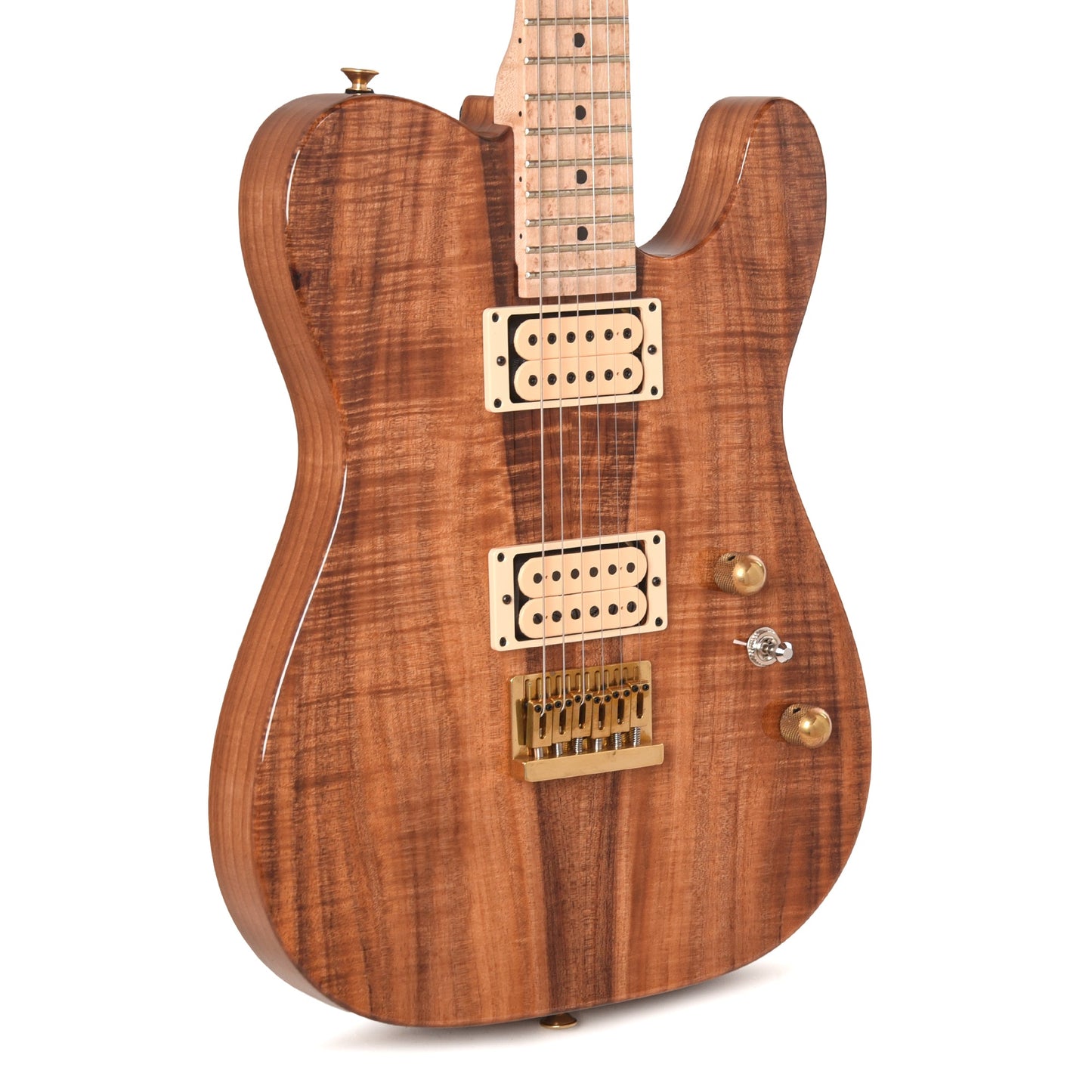 Charvel Custom Shop Special Edition Style 2 Tasmanian Blackwood/Roasted Ash w/Oil Finished Birdseye Maple Neck