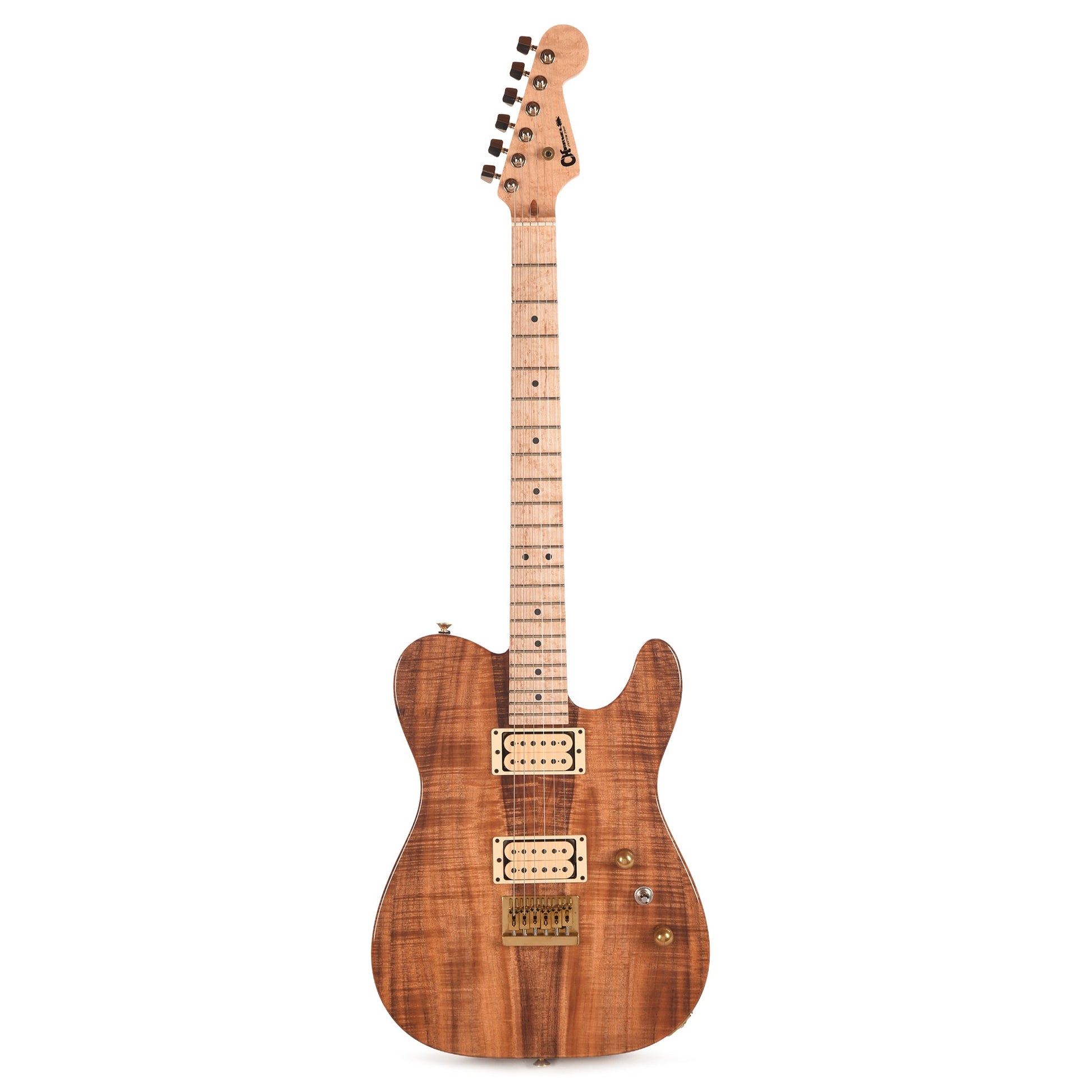 Charvel Custom Shop Special Edition Style 2 Tasmanian Blackwood/Roasted Ash w/Oil Finished Birdseye Maple Neck
