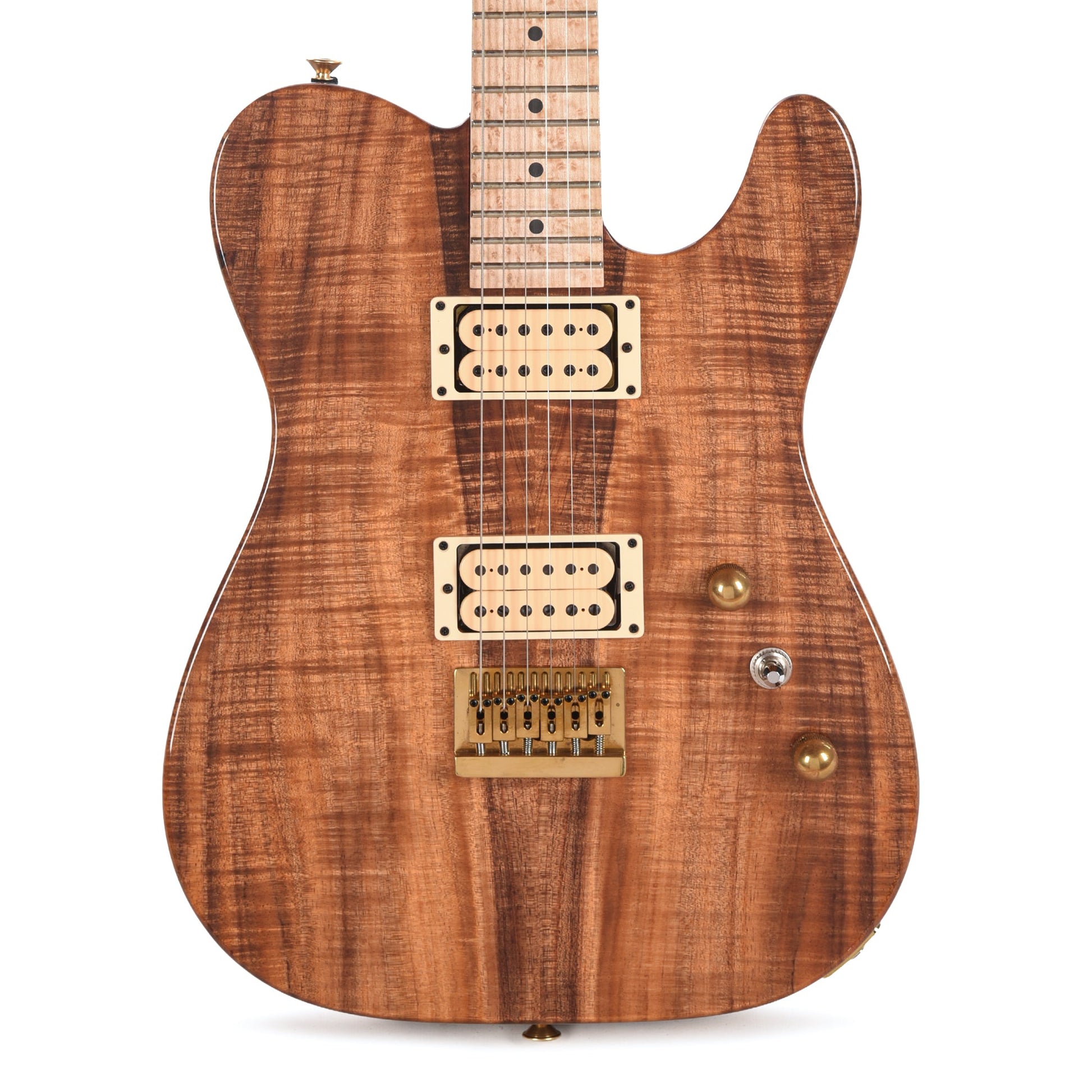 Charvel Custom Shop Special Edition Style 2 Tasmanian Blackwood/Roasted Ash w/Oil Finished Birdseye Maple Neck