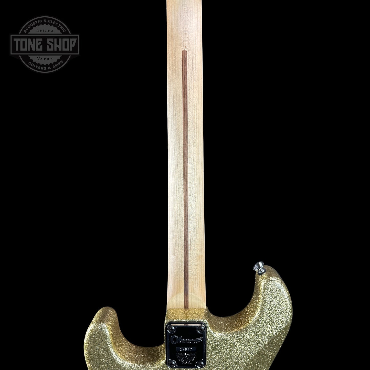 Charvel Custom Shop San Dimas HSS Gold Sparkle w/case C17817