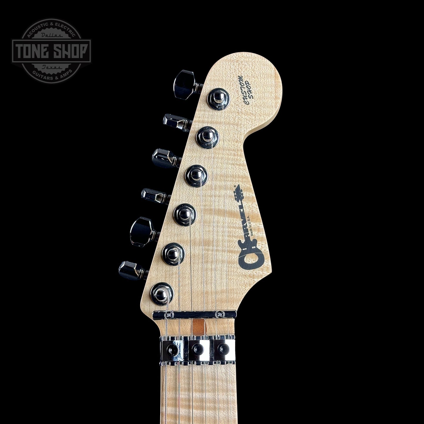 Charvel Custom Shop San Dimas 2H FR Gold Sparkle w/case C17761