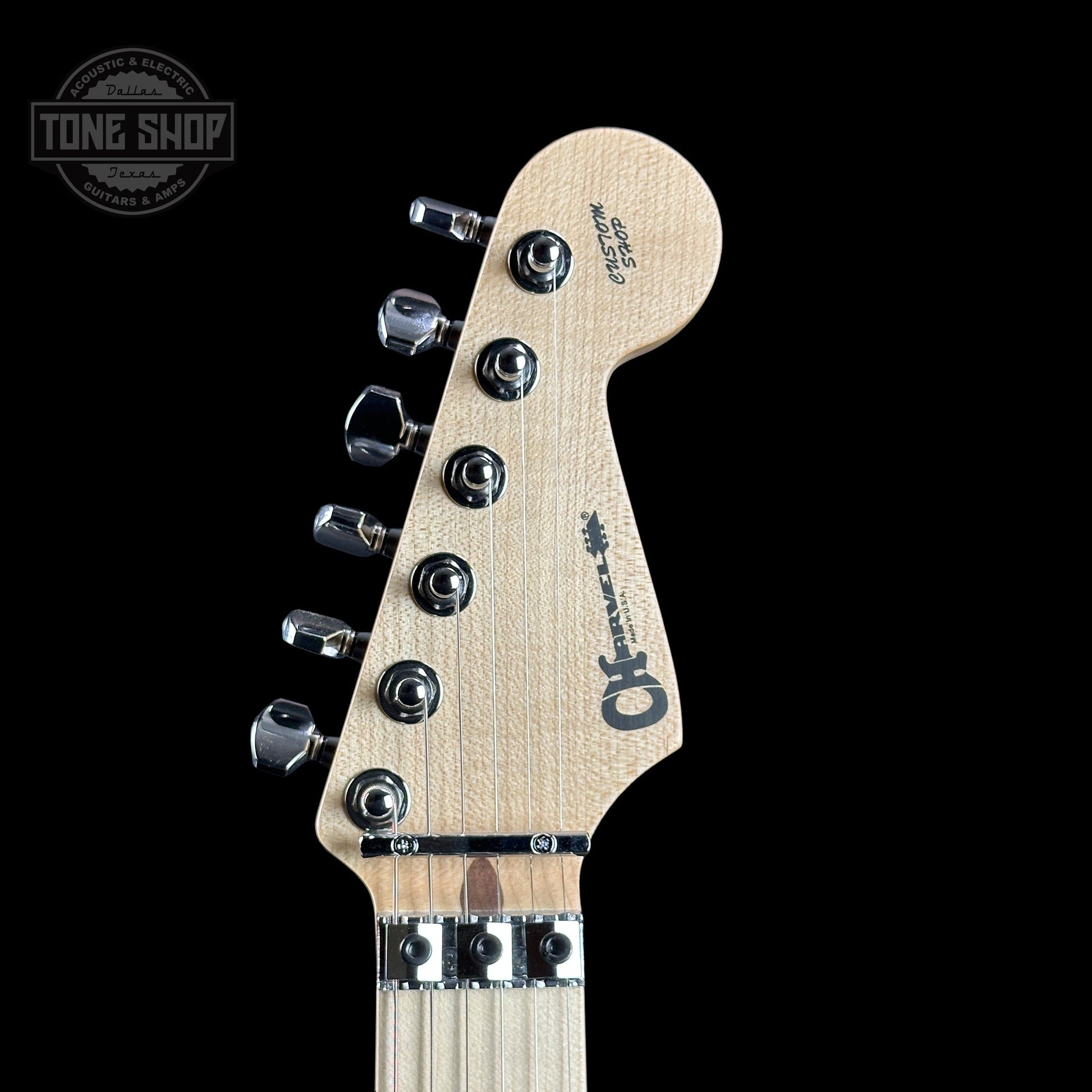 Charvel Custom Shop San Dimas HSS Gold Sparkle w/case C17817