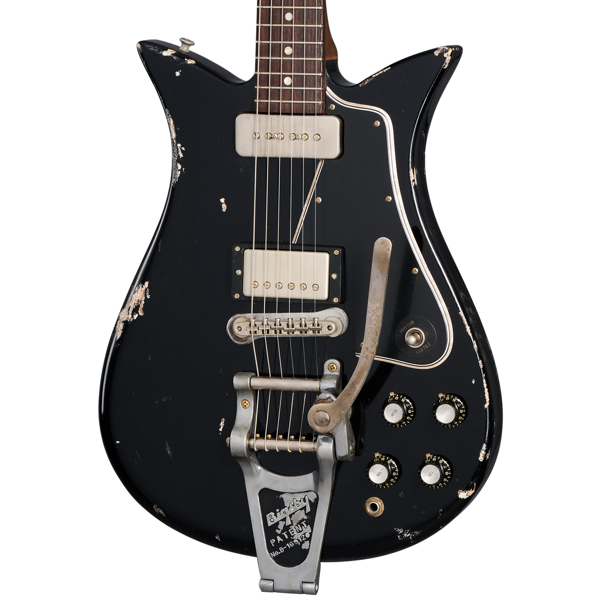 Gibson Custom Leo Scala Theodore Retroliner – Classic Black, Classic Black