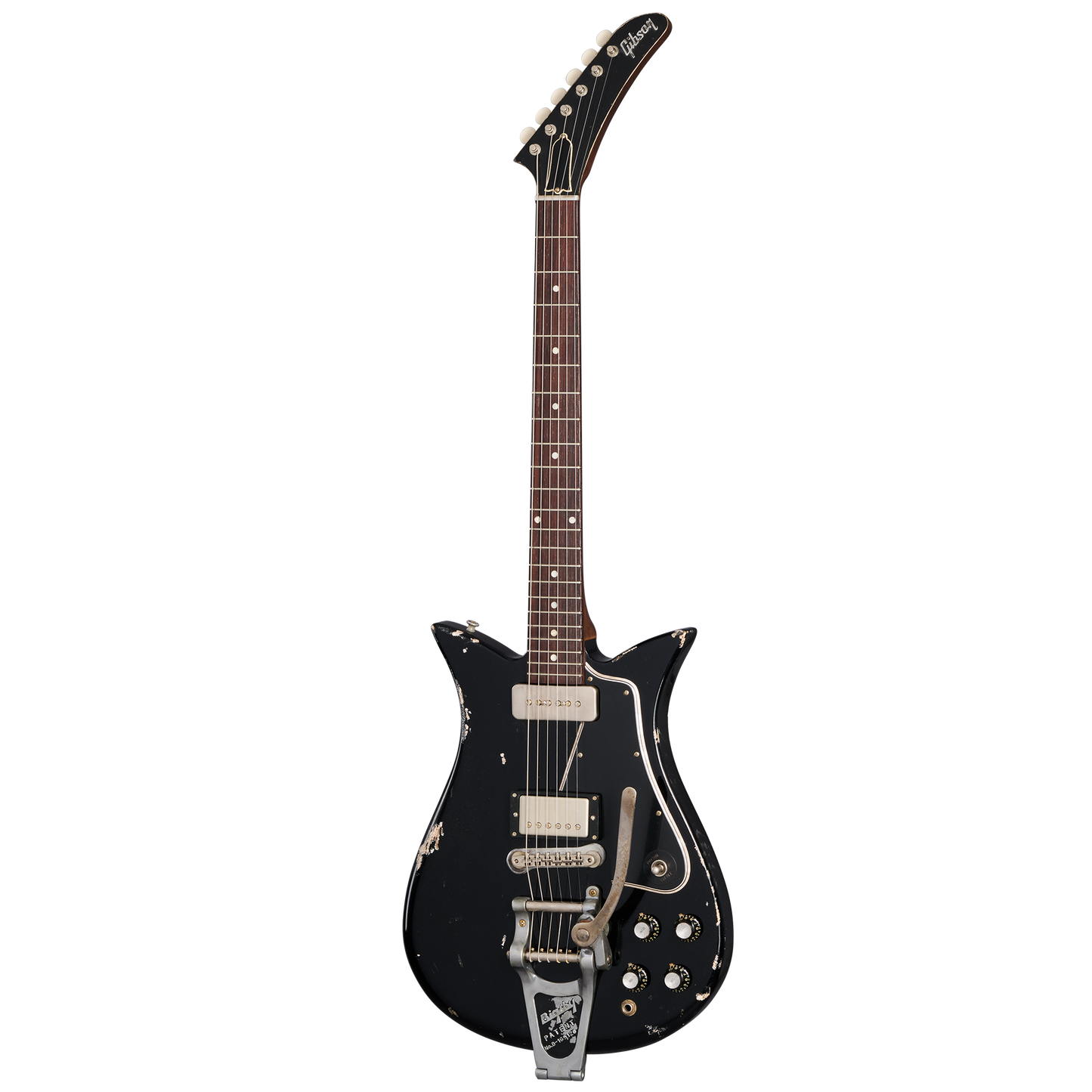 Gibson Custom Leo Scala Theodore Retroliner – Classic Black, Classic Black