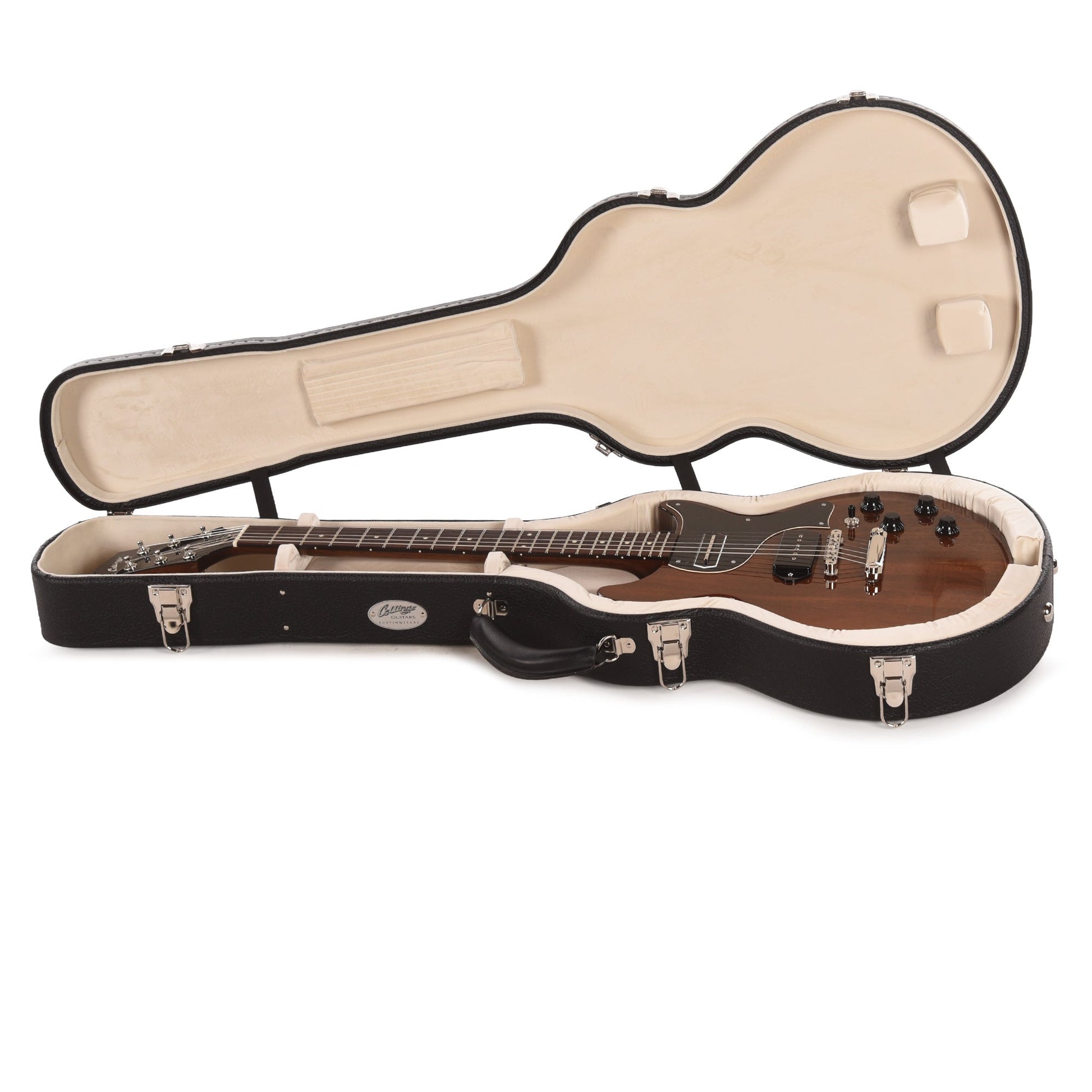 Collings 290 DC Walnut w/Lollar P90 & Charlie Christian Pickups