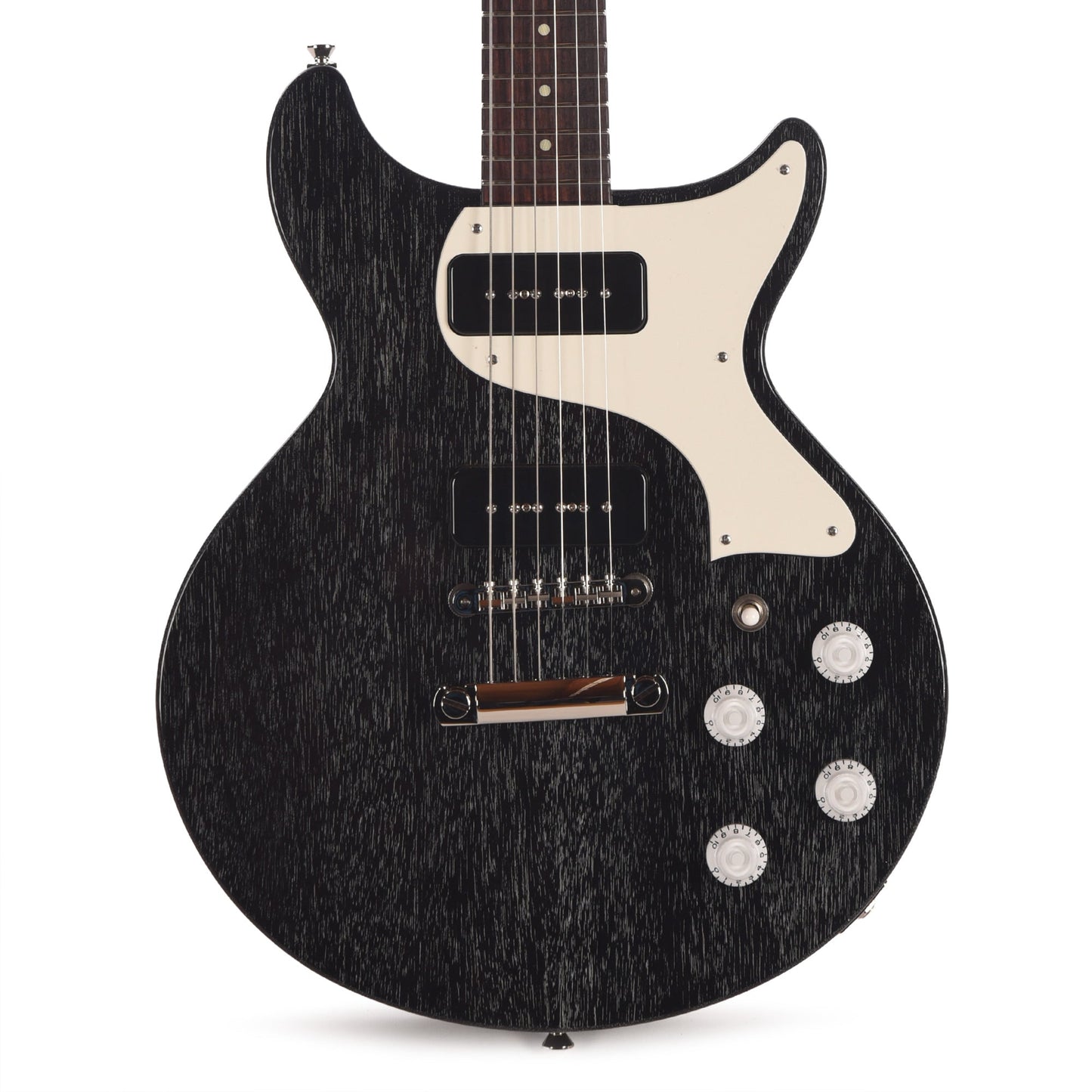 Collings 290 DC Black Doghair w/Lollar P90 Pickups
