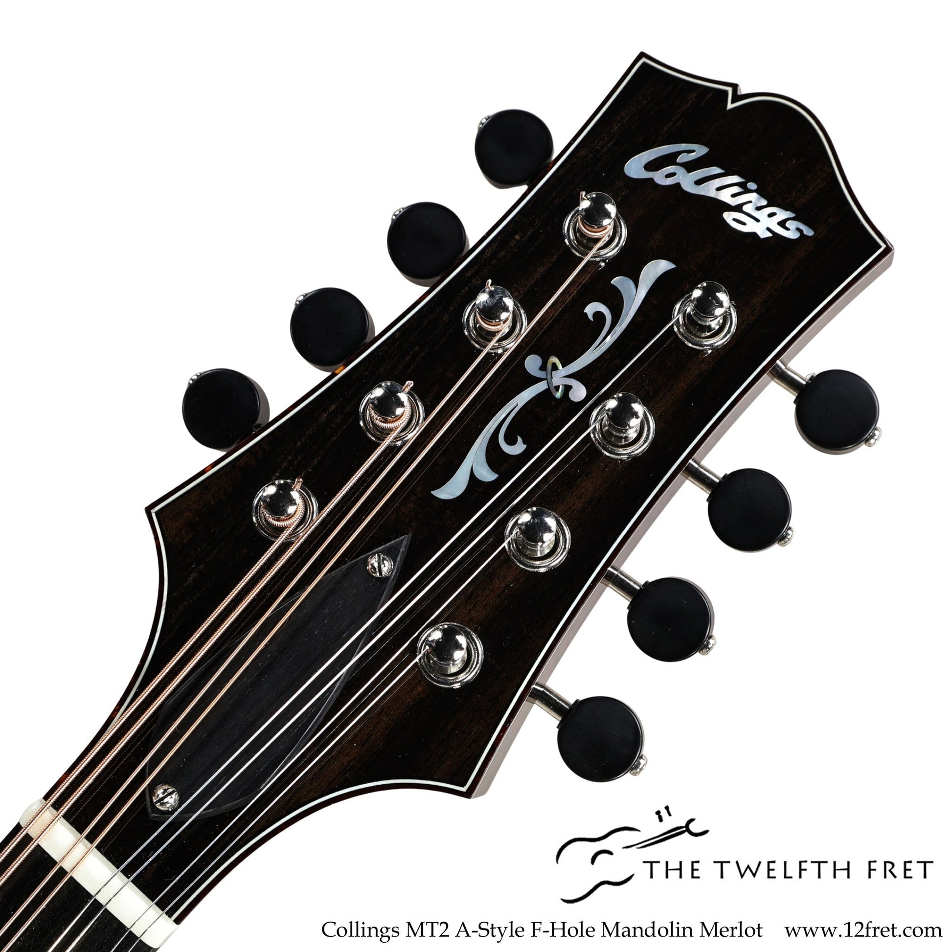 Collings MT2 A-Style F-Hole Mandolin Merlot