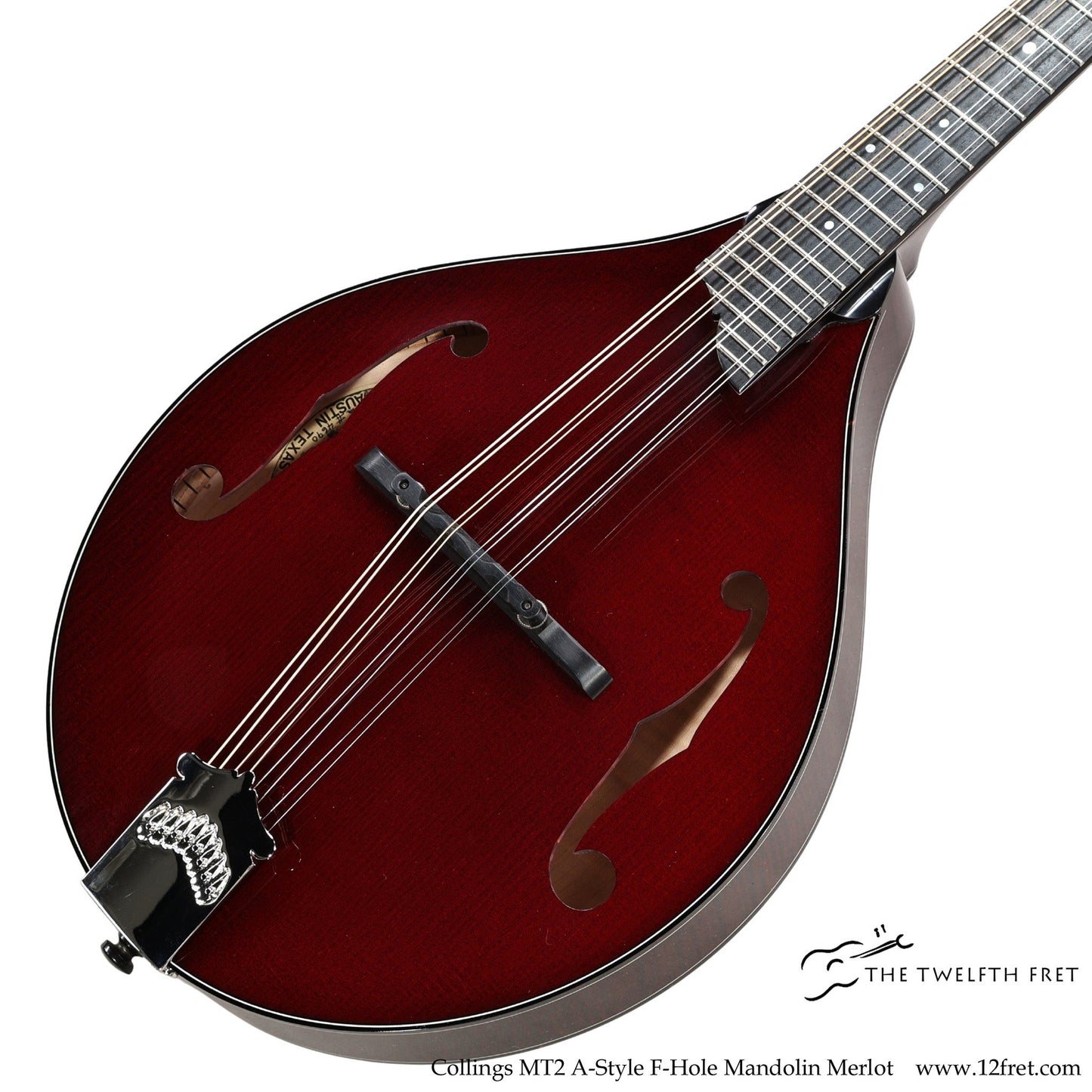 Collings MT2 A-Style F-Hole Mandolin Merlot