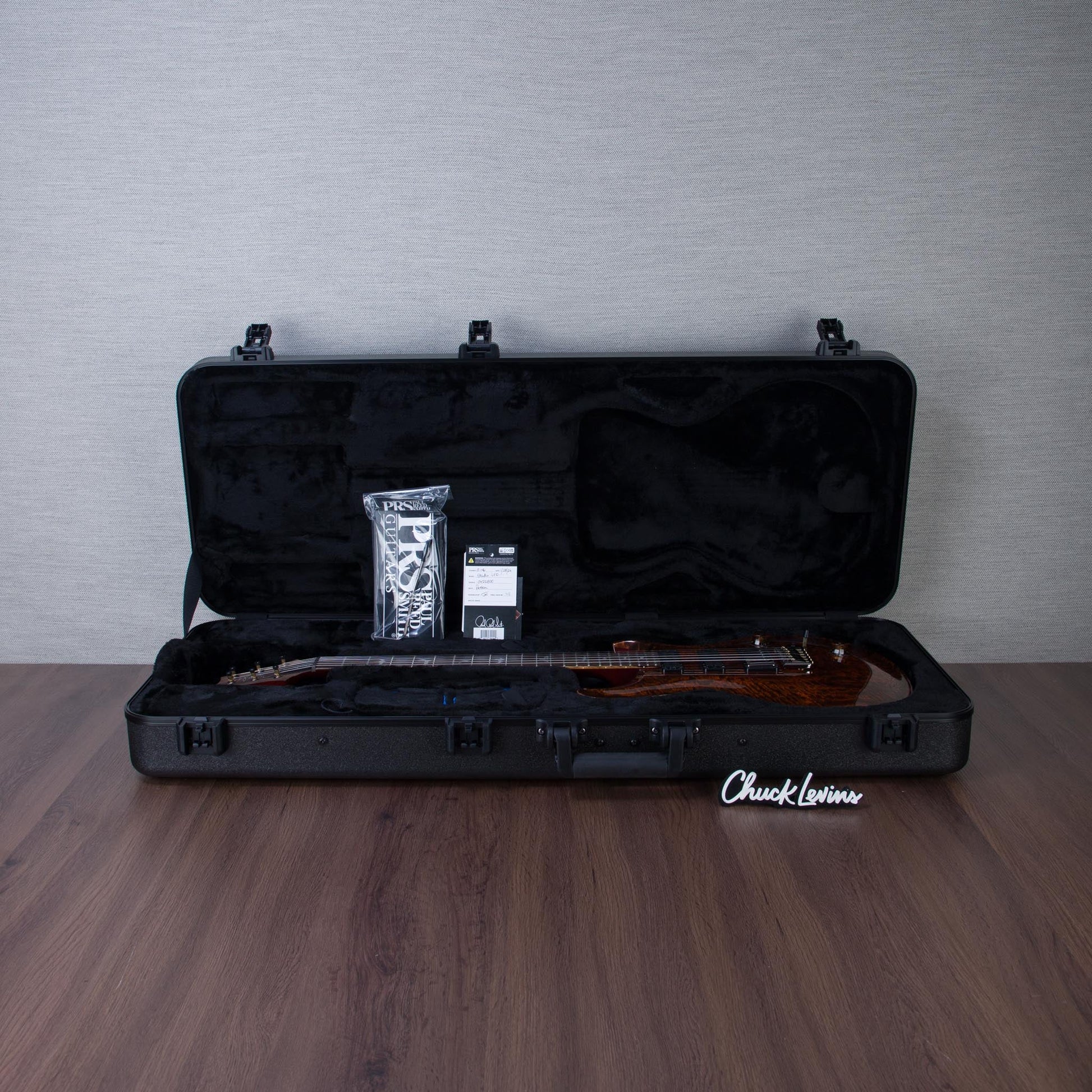 PRS Studio Mango/Ziricote Electric Guitar - Orange Tiger - #0422800