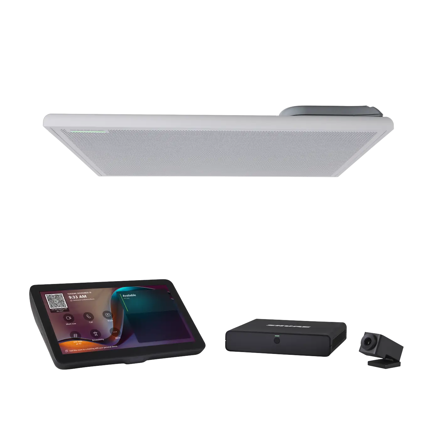 Shure IMXRK30-V IntelliMix Room Kit 30 Audio/Video Conferencing System for Small/Medium Rooms Up to 20 x 18 -Foot