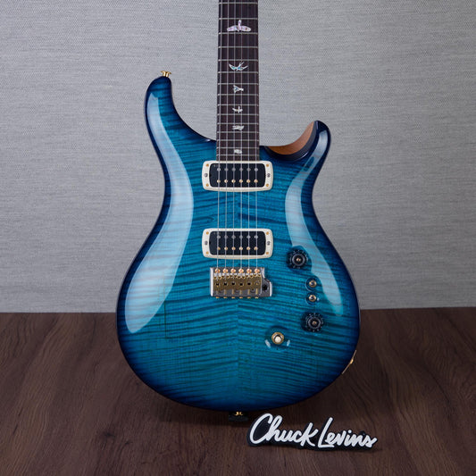 PRS Custom 24-08 Custom Color Electric Guitar - Carrol Blue Burst - #250416934