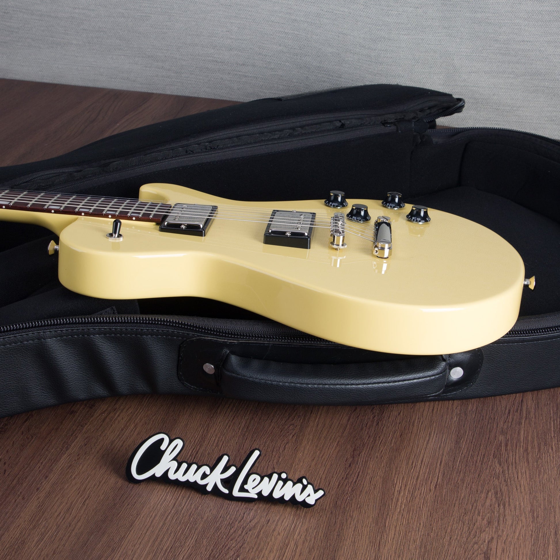 Knaggs Steve Stevens SSC-J Electric Guitar - TV Yellow