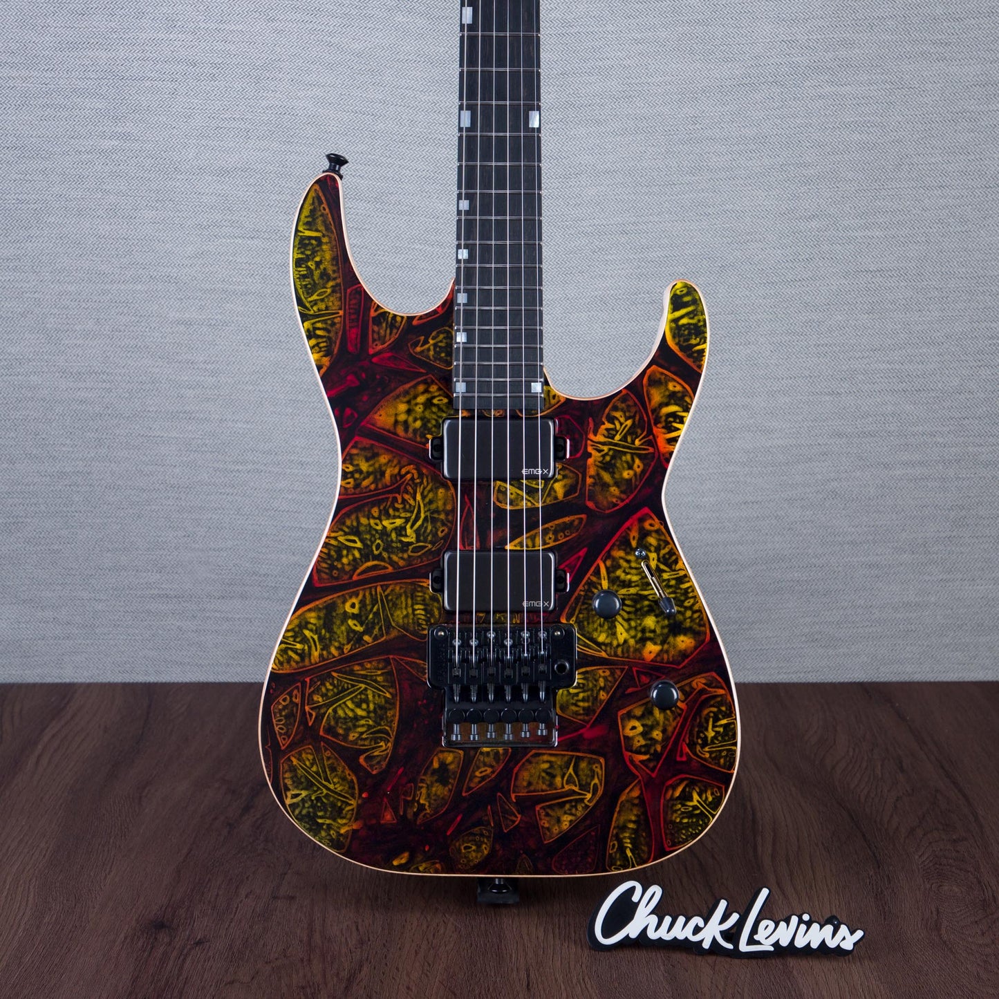 ESP USA M-II DX FR Electric Guitar - Hellfire - #US25017