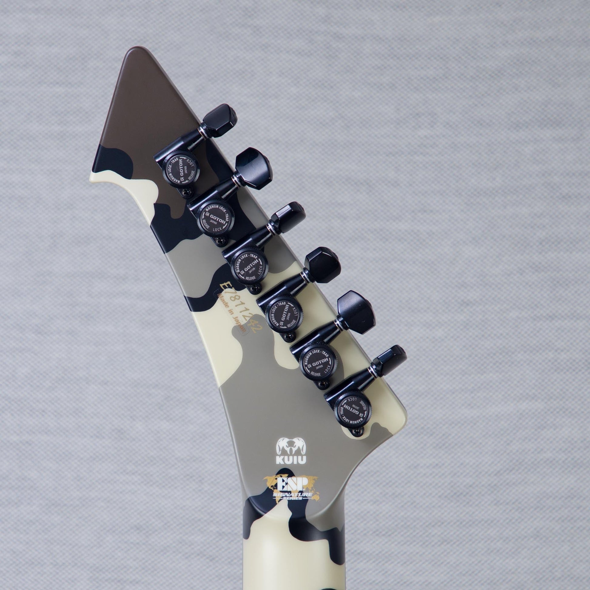 ESP Custom Shop James Hetfield Snakebyte Signature Electric Guitar - Snakebyte Camo - #E7811242