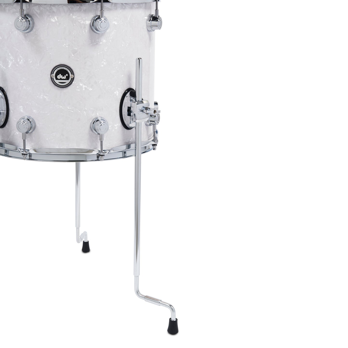 DW DWe 4-Piece Drum Kit Bundle - White Marine Pearl