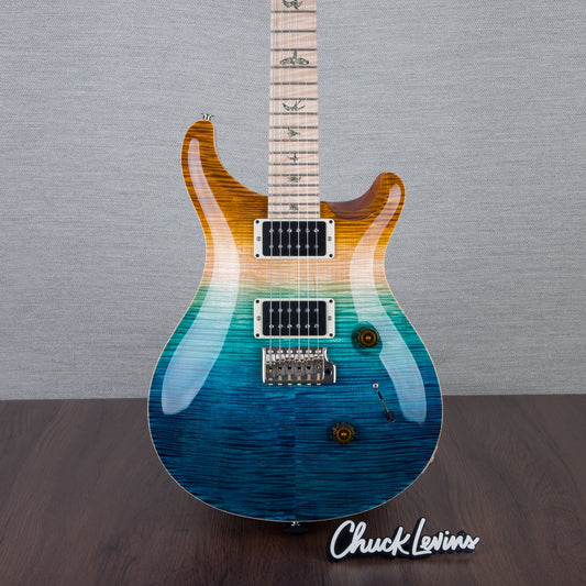 PRS Wood Library Custom 24 Electric Guitar - Private Stock Beach Fade Finish - CHUCKSCLUSIVE - #240383991 - 2024
