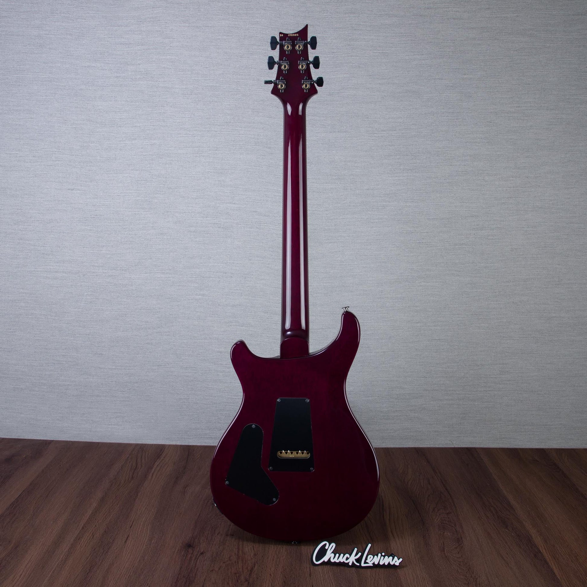 PRS Custom 24 Mango Custom Color Electric Guitar - Natural Rapsberry Burst - #260422102