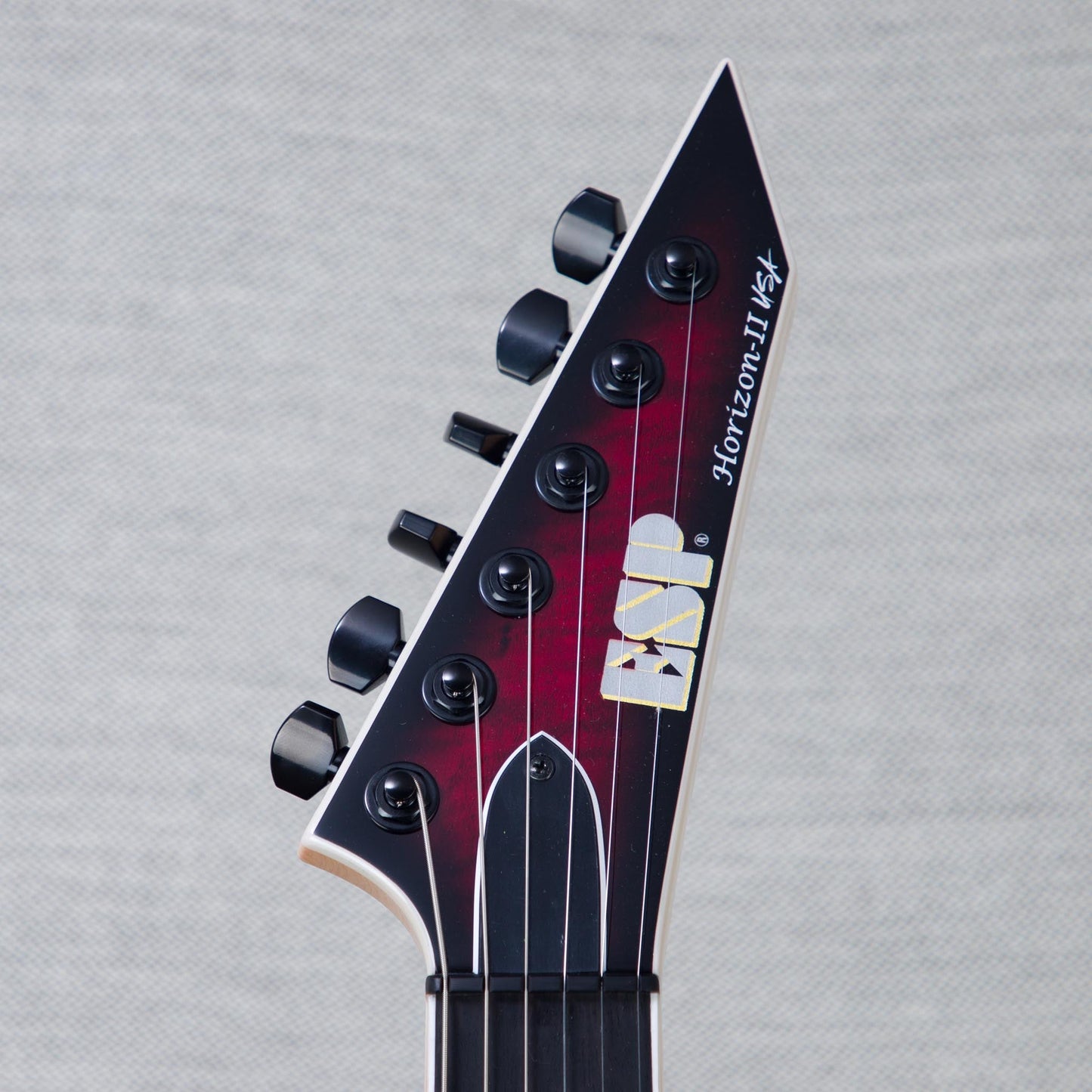 ESP USA Horizon-II QM Electric Guitar - Black Cherry Sunburst - #US25055