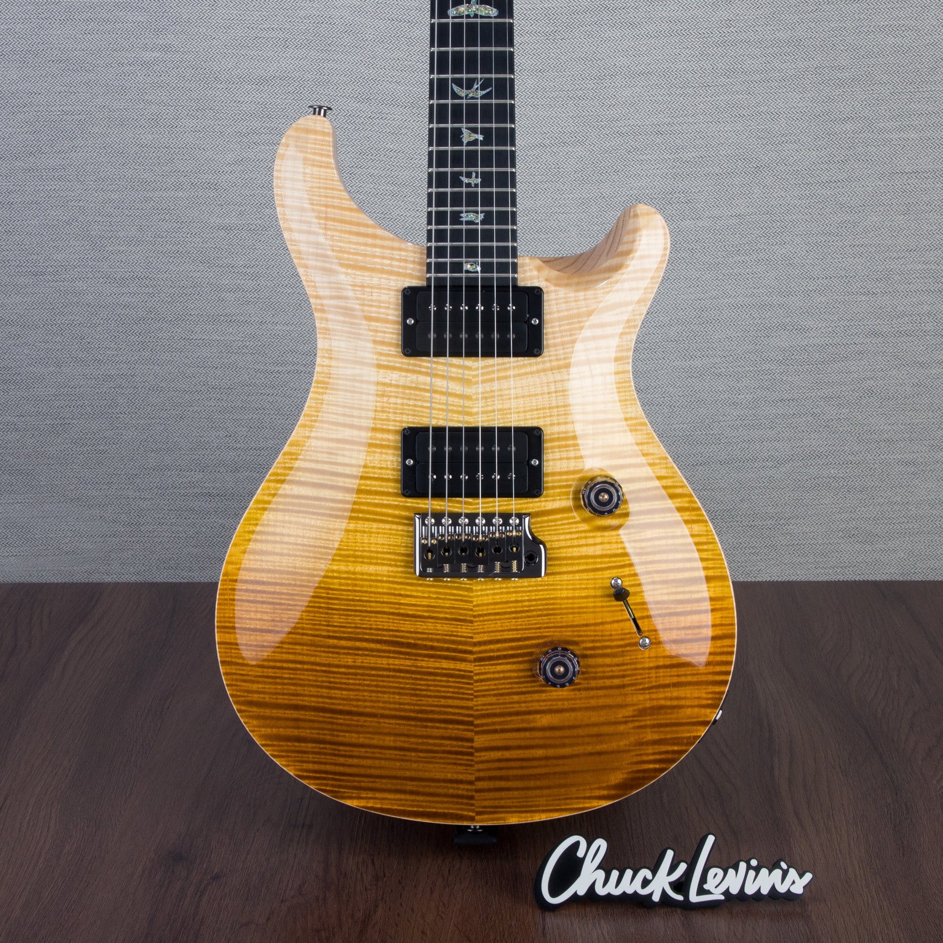 PRS Wood Library Custom 24 Electric Guitar - Private Stock Goldstorm Fade Finish - CHUCKSCLUSIVE - #240383979 - 2024