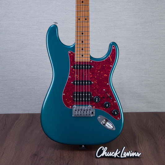 Suhr Limited Edition Classic S Antique Metallic Electric Guitar - Ocean Turquoise Metallic - #78113