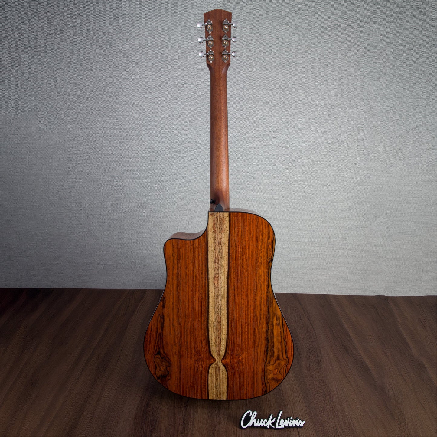 Bedell Limited Edition Dreadnought Cutaway Acoustic Electric Guitar - Cocobolo and Adirondack Spruce - Natural