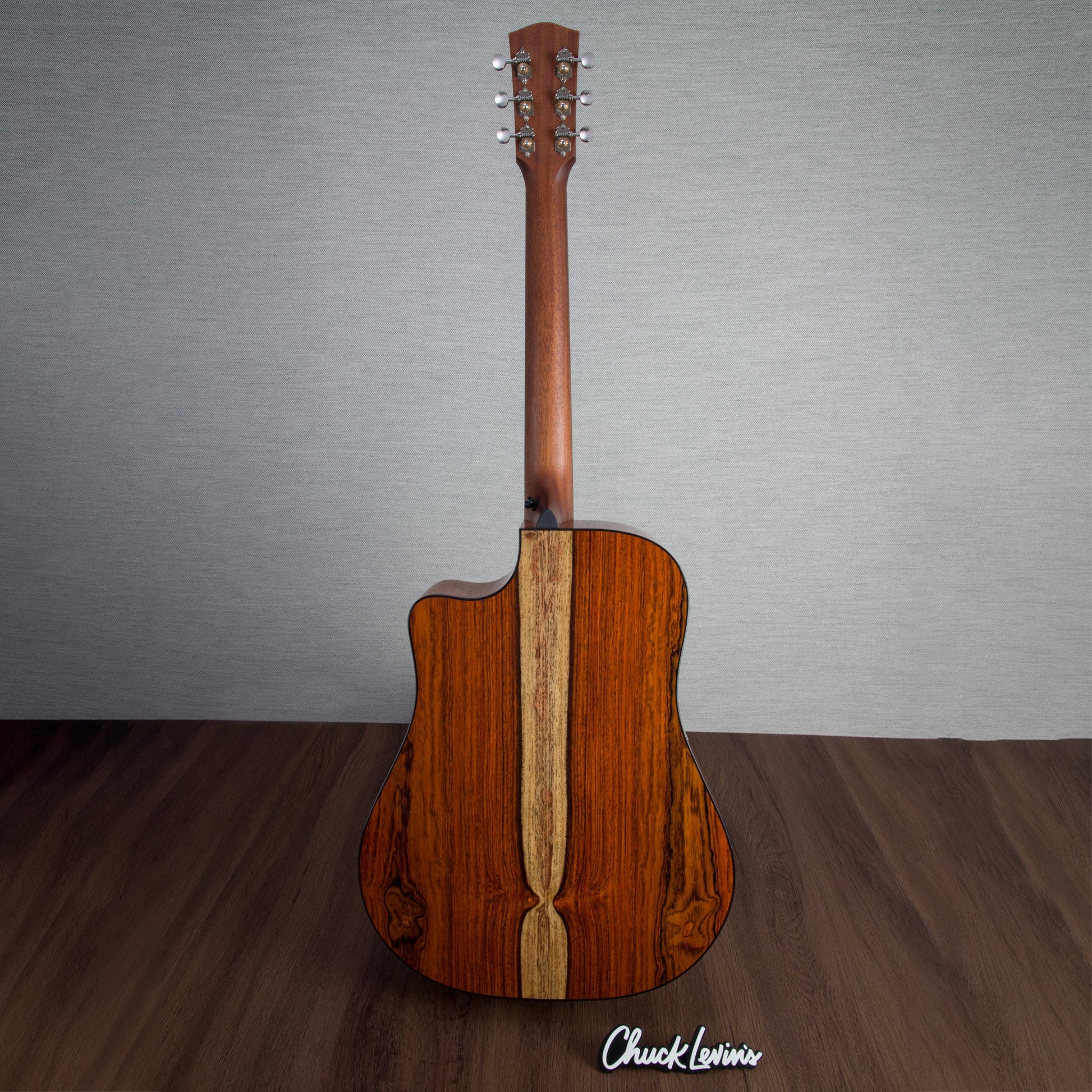 Bedell Limited Edition Dreadnought Cutaway Acoustic Electric Guitar - Cocobolo and Adirondack Spruce - Natural