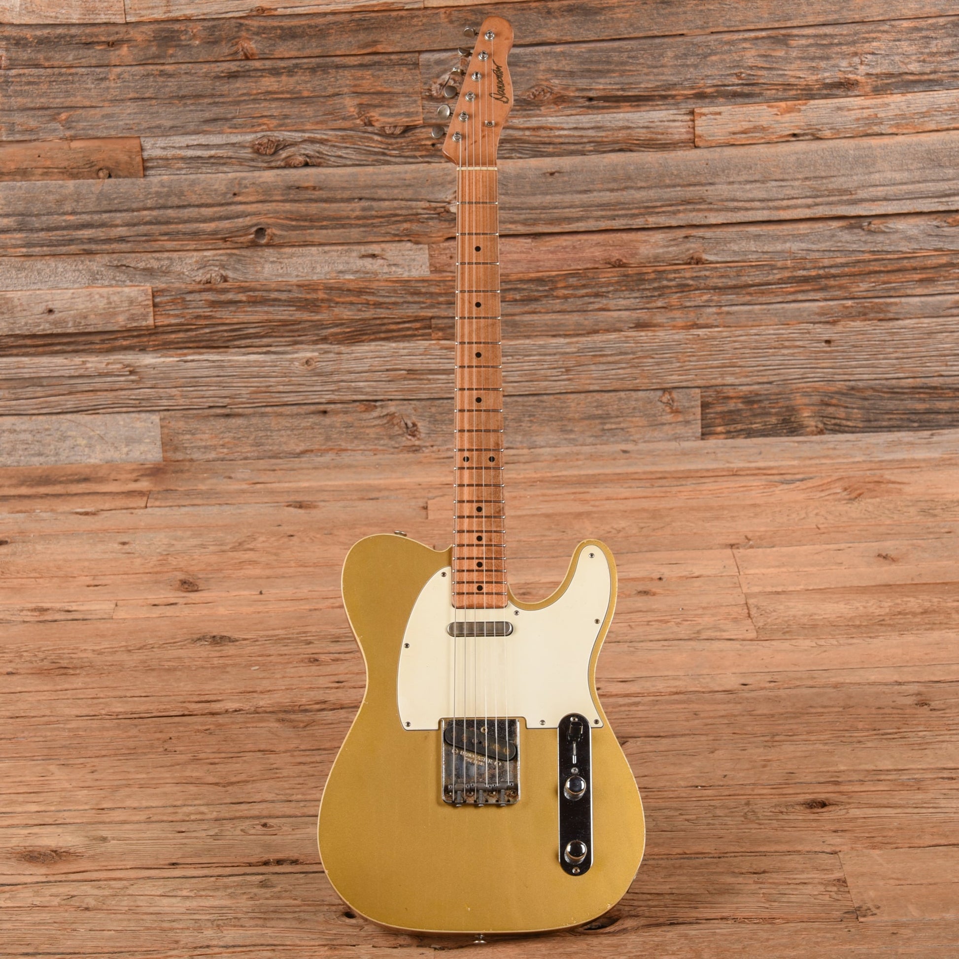 Danocaster Double-Bound Singlecut Firemist Gold 2025