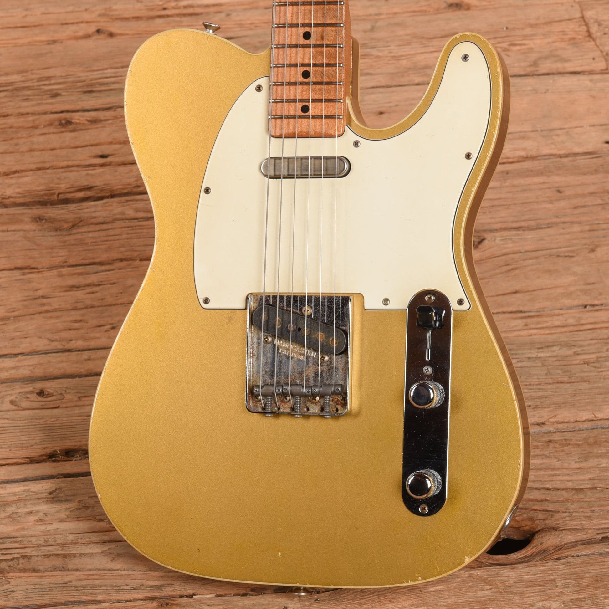 Danocaster Double-Bound Singlecut Firemist Gold 2025