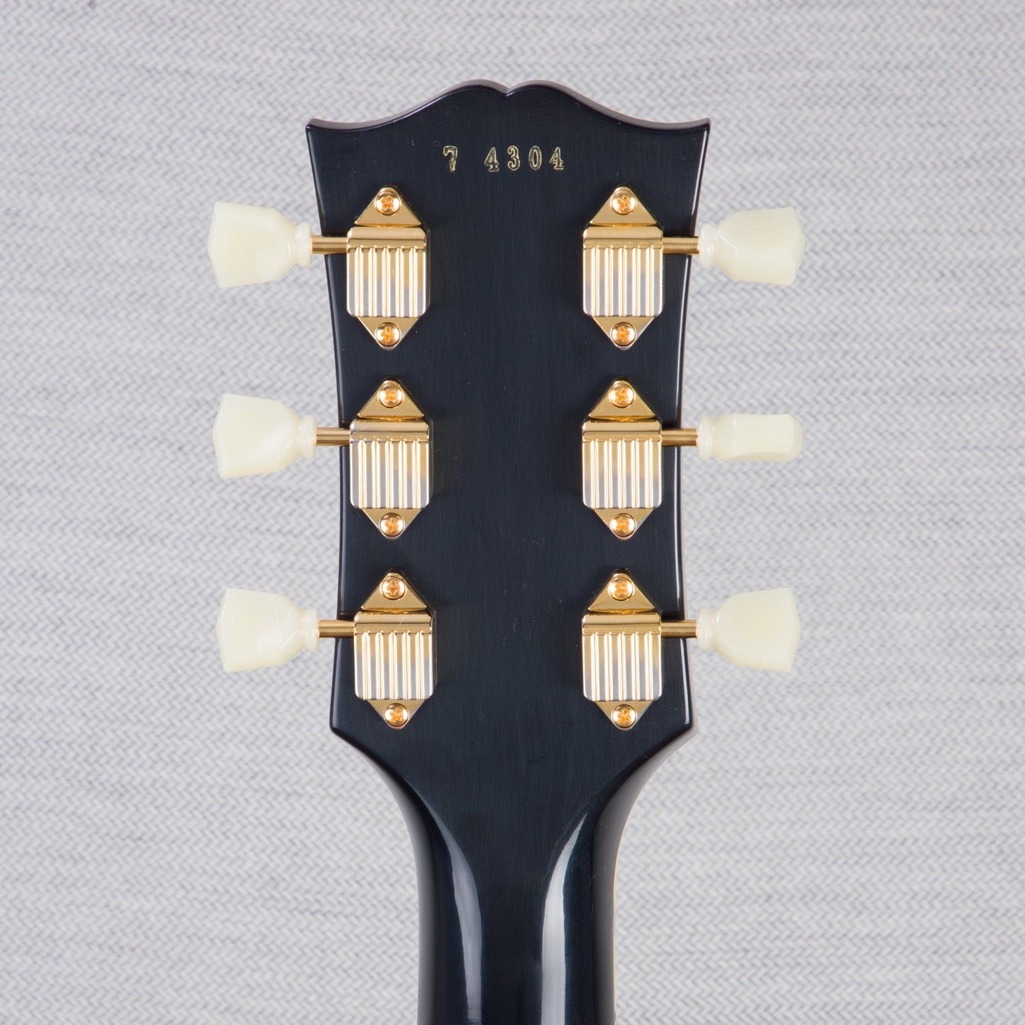 Gibson Custom Shop 1957 Les Paul Custom 3-Pickup Reissue Electric Guitar - Ebony - #74304