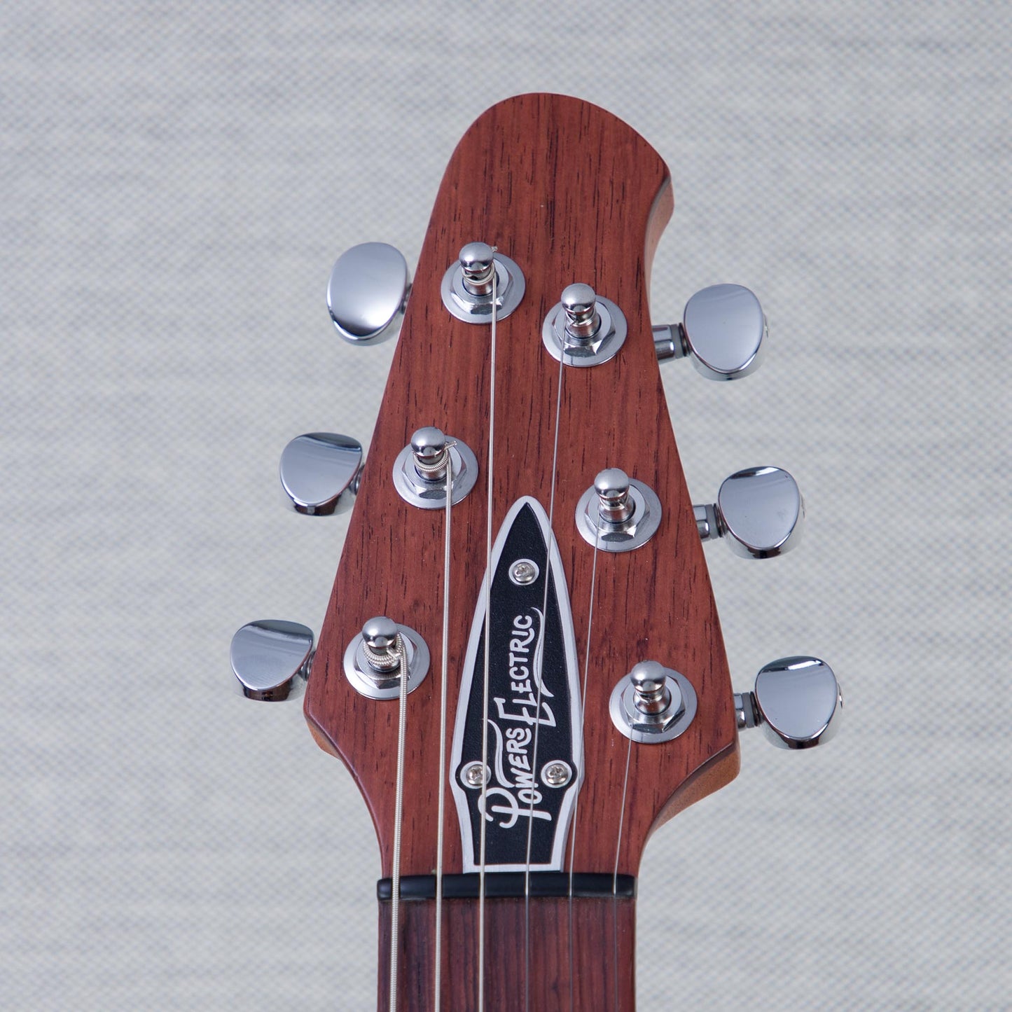 Powers Electric A-Type Electric Guitar - Pale Ale With White Pearloid - #B131
